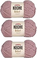 Vista 22 de Hilo de terciopelo Keche para crochet, suave chenilla voluminosa para bebé, manta Amigurumi, 100 gr (121 m) - Blanco