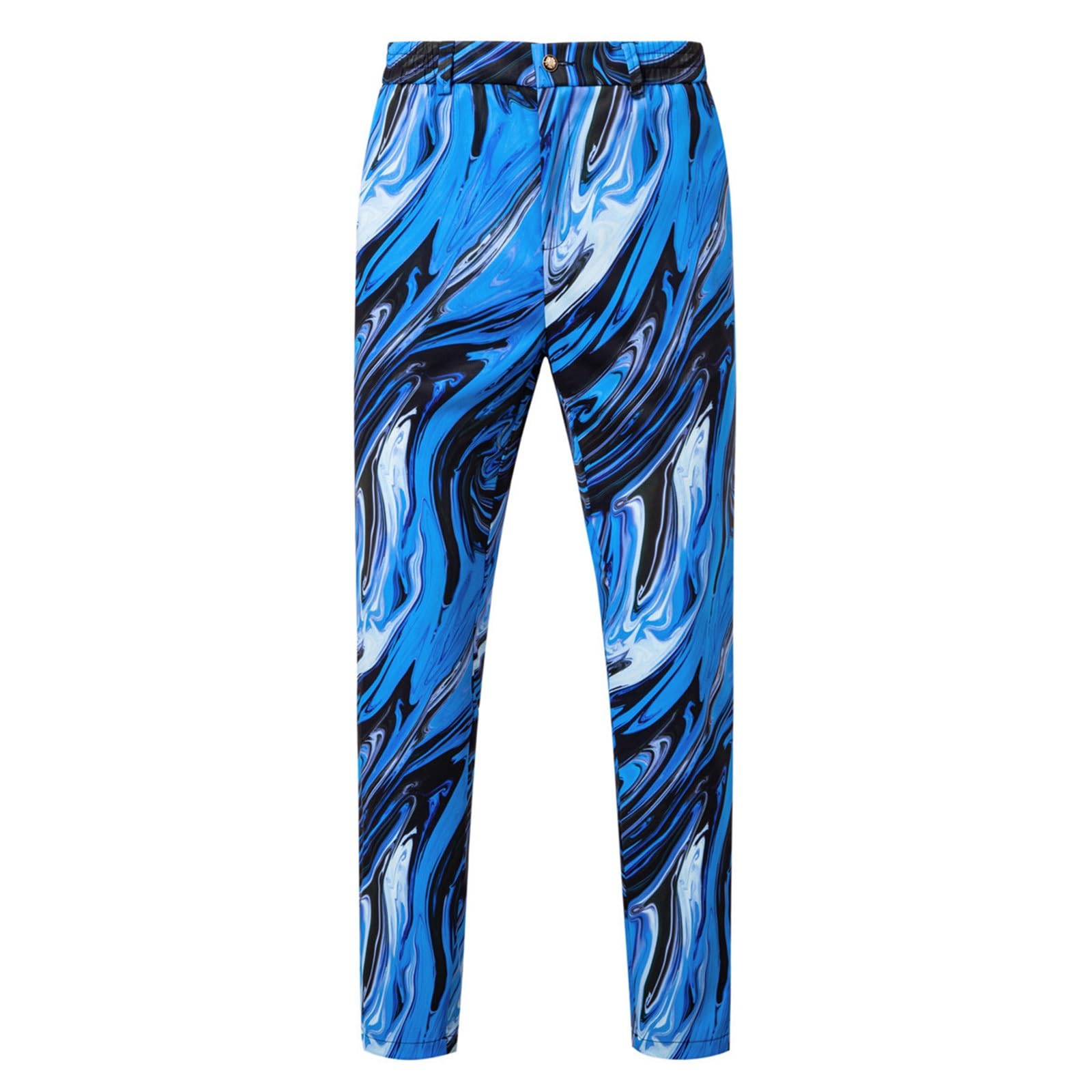 Karneval Kostüm Herren Anzug Bunt Graffiti 2 Teilig Sportlich Sakko Hose Konfetti 80er 90er Jahre Party Outfit Lustig Bunte Mottoparty Kostüm Slim Fit Hippie Kleidung Faschingskostüme
