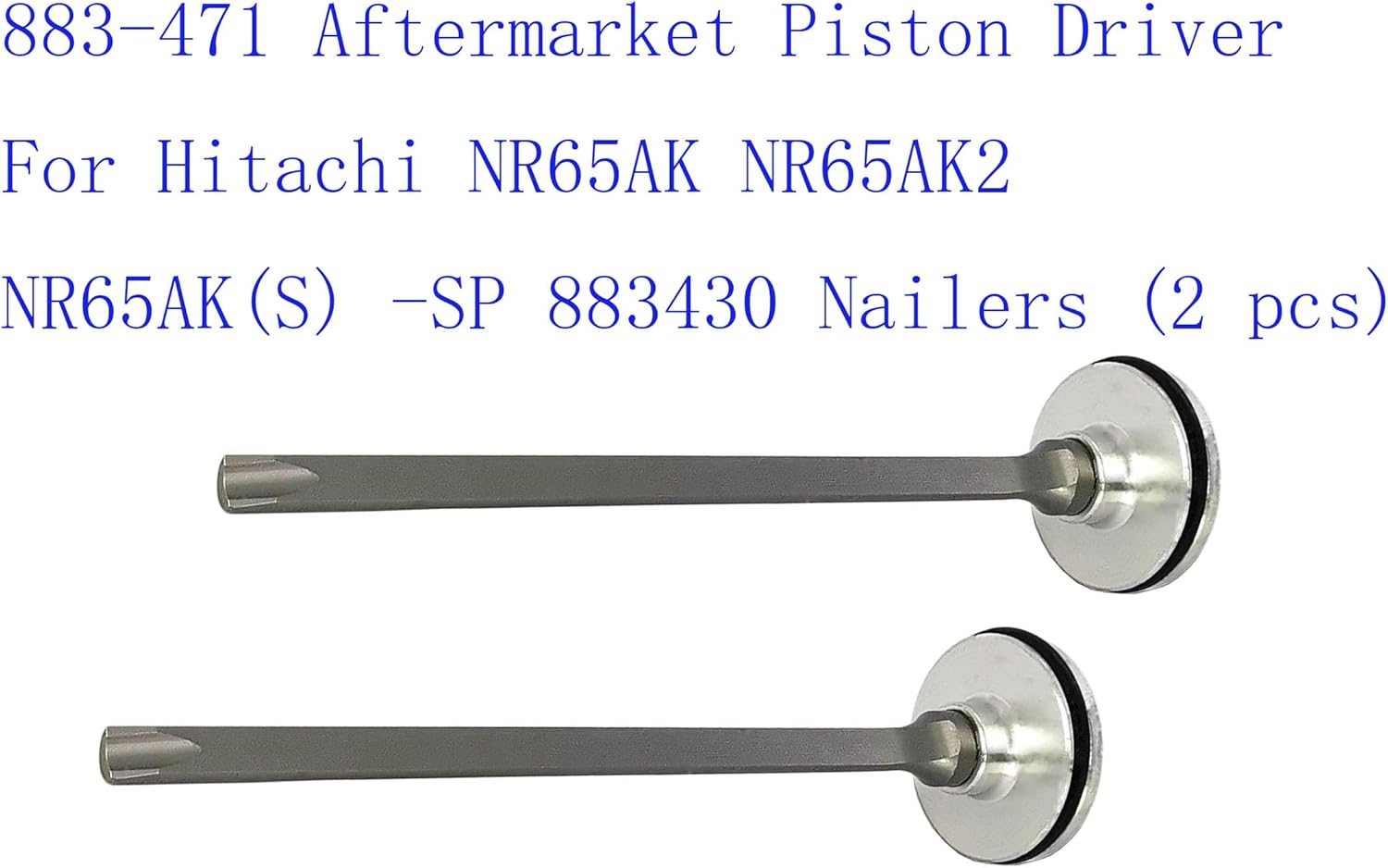 883-471 Aftermarket Piston Driver For Hitachi NR65AK NR65AK2 NR65AK(S) -SP 883430 Nailers (2 pcs)