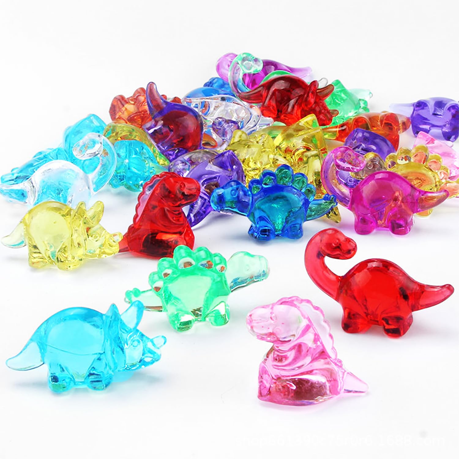 120Pcs Dainty Mini Dinosaur Figures Dinosaur Dollhouse Decor, Captivating Small Plastic Dinosaurs