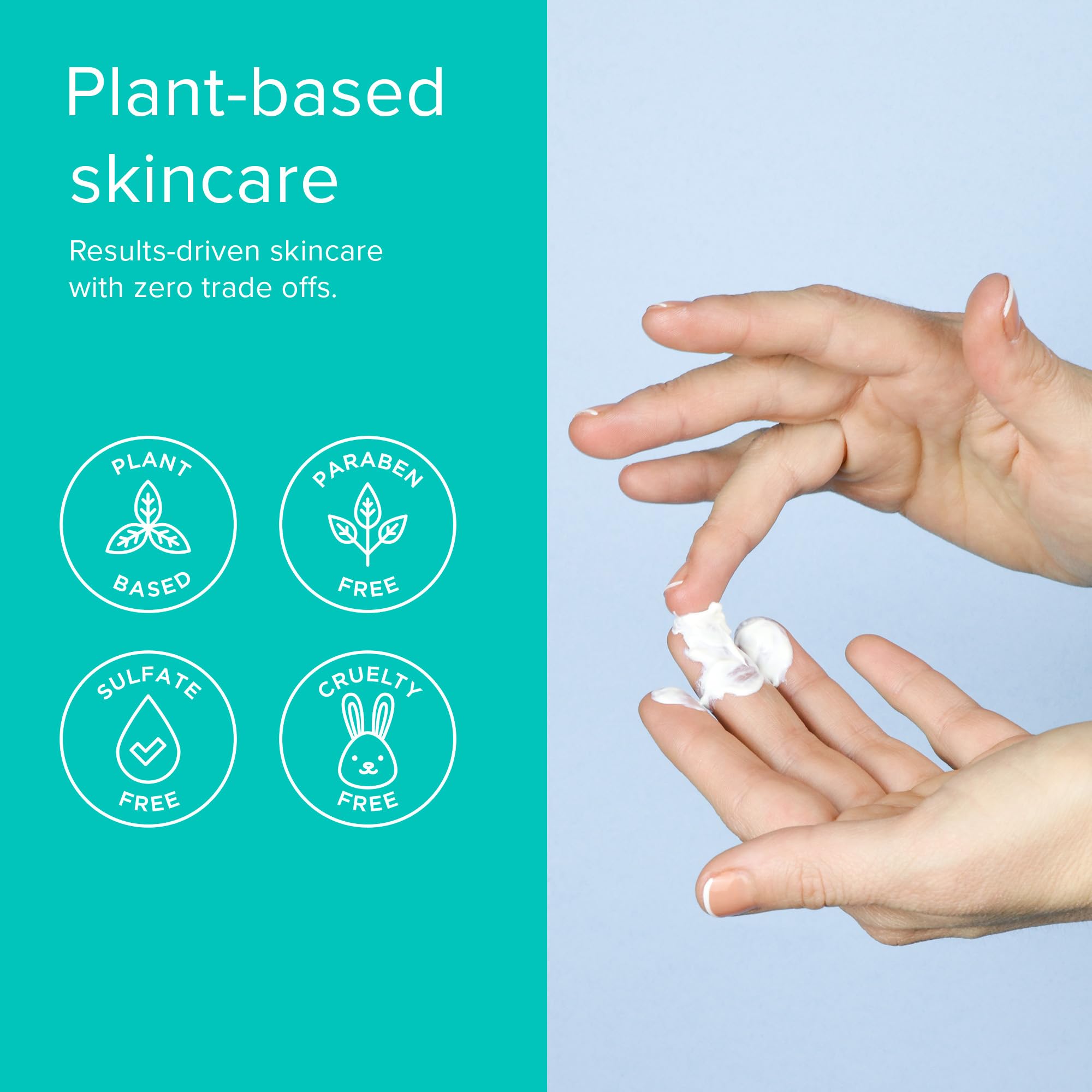 ClarityRx Skin Defense Broad-Spectrum SPF 50, Natural Plant-Based Moisturizing Face & Body Sunscreen With Zinc & Hyaluronic Acid (2 Oz)