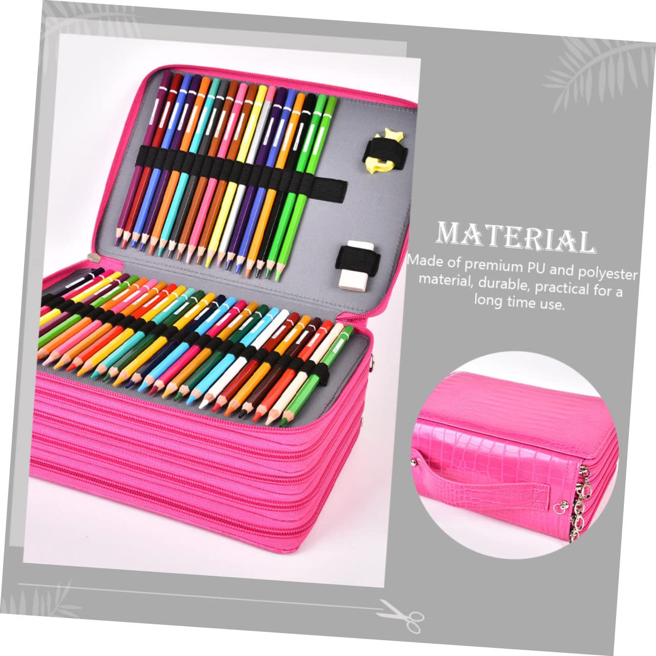 Artibetter Astuccio Multifunzionale per Adulti 252 Fori, Pencil Case | Astuccio Porta Oggetti, Astucci, Astuccio Portapenne per Adulti, Cartoleria Astuccio, Back To School Party