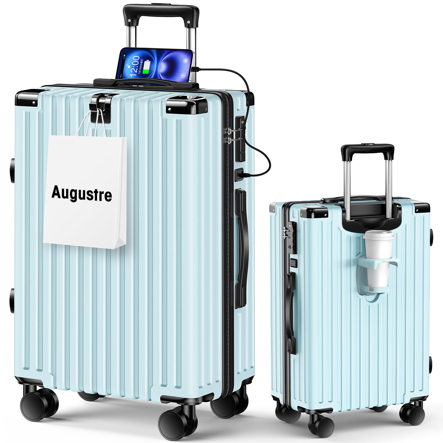 [Augustre] スーツケース 機内持ち込み 超軽量 キャリーケース 大型…