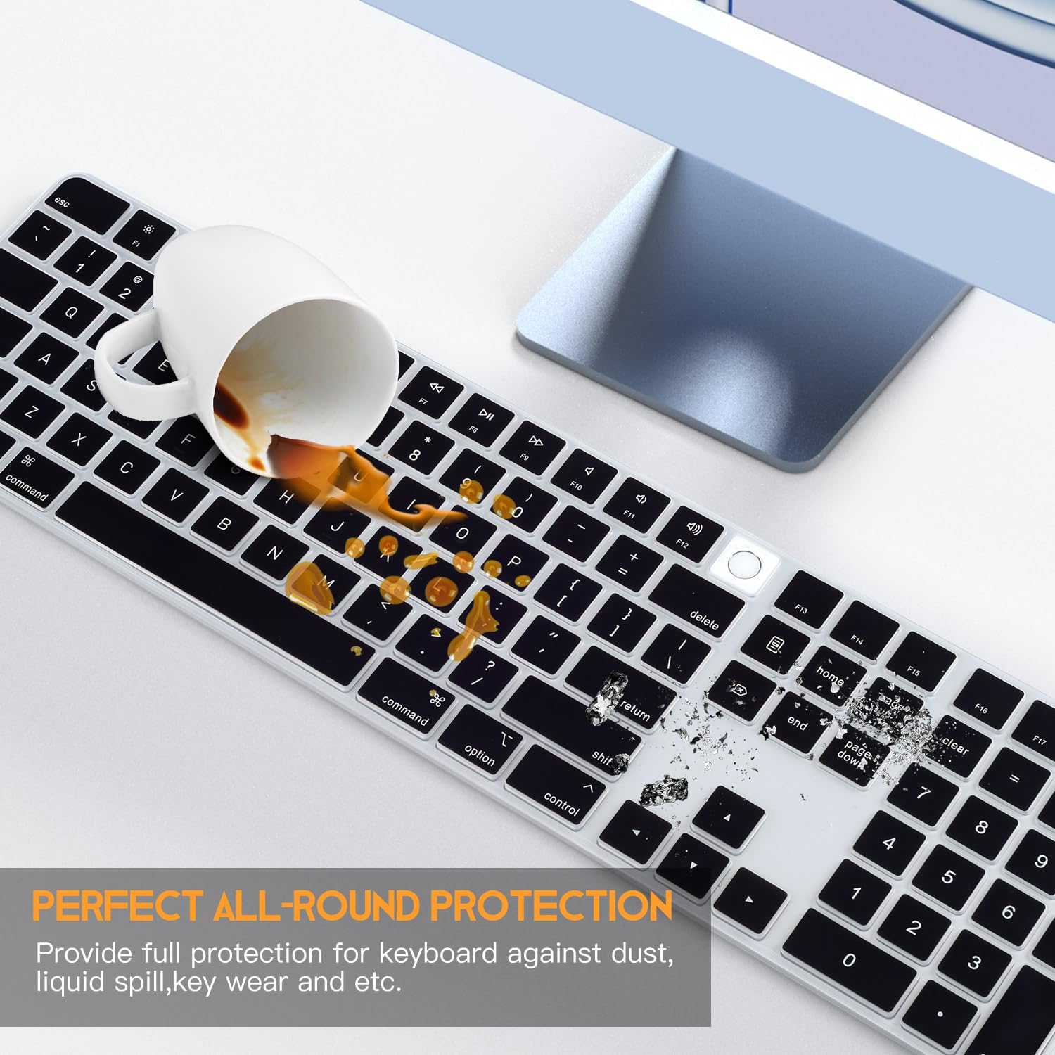Amazon.co.jp: CaseBuy キーボードカバー 2024 Apple Magic Keyboard 