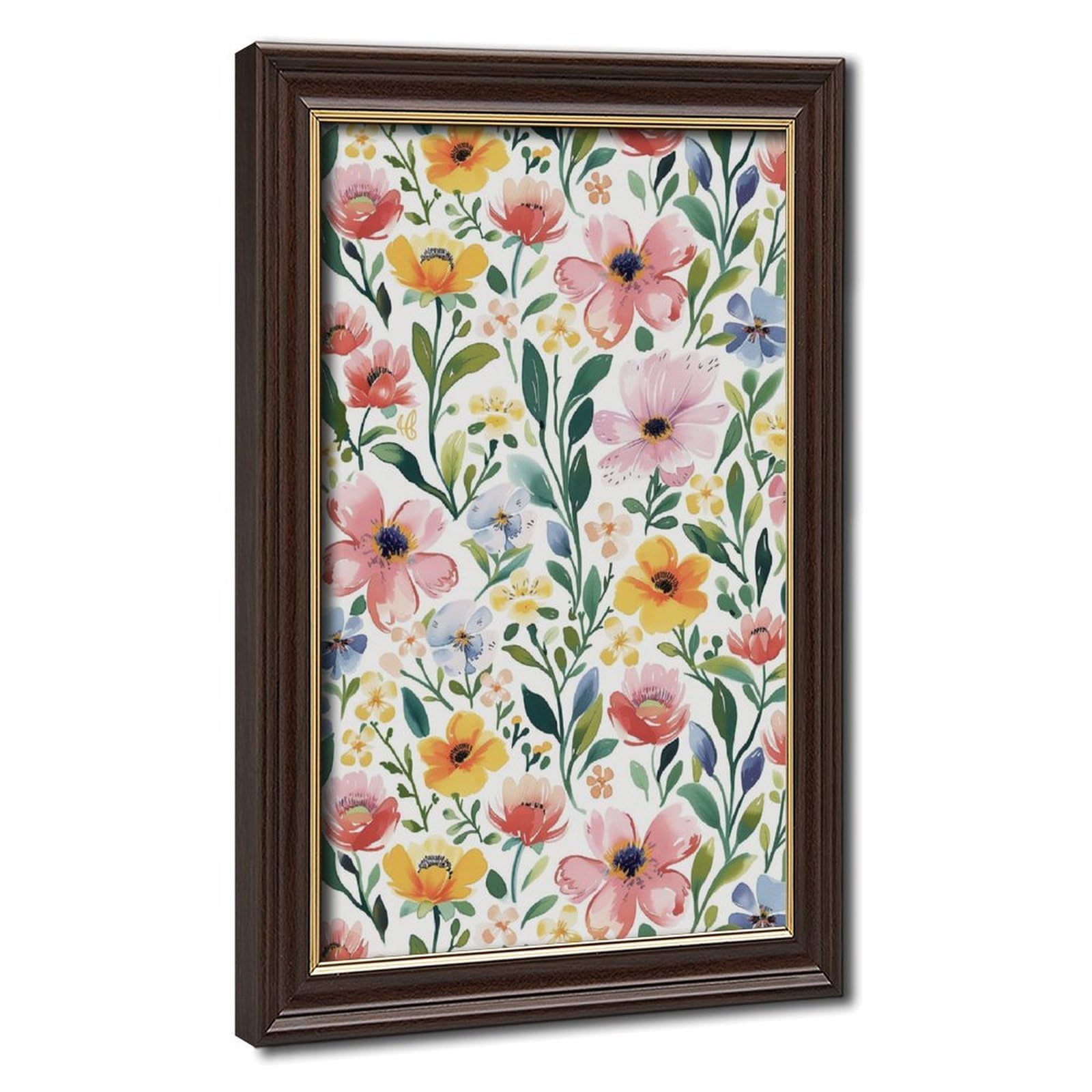Bareronor Flower Poster Canvas Poster Bedroom Decor Landscape Office Room Decor Gift 20" L X 30" W