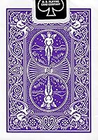 Vista 2 de Bicycle Purple Rider Back Playing Card Deck Poker