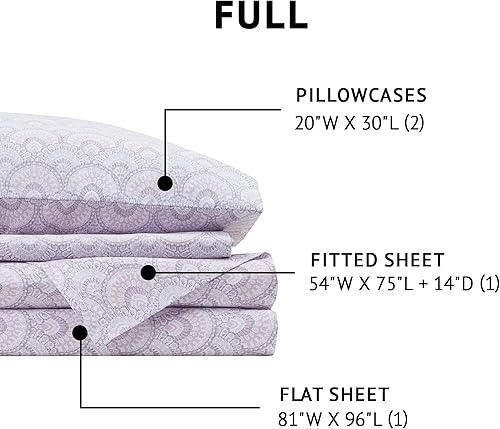 Vista 186 de Comfort Spaces - Sábanas con fundas de almohada Gris diamante