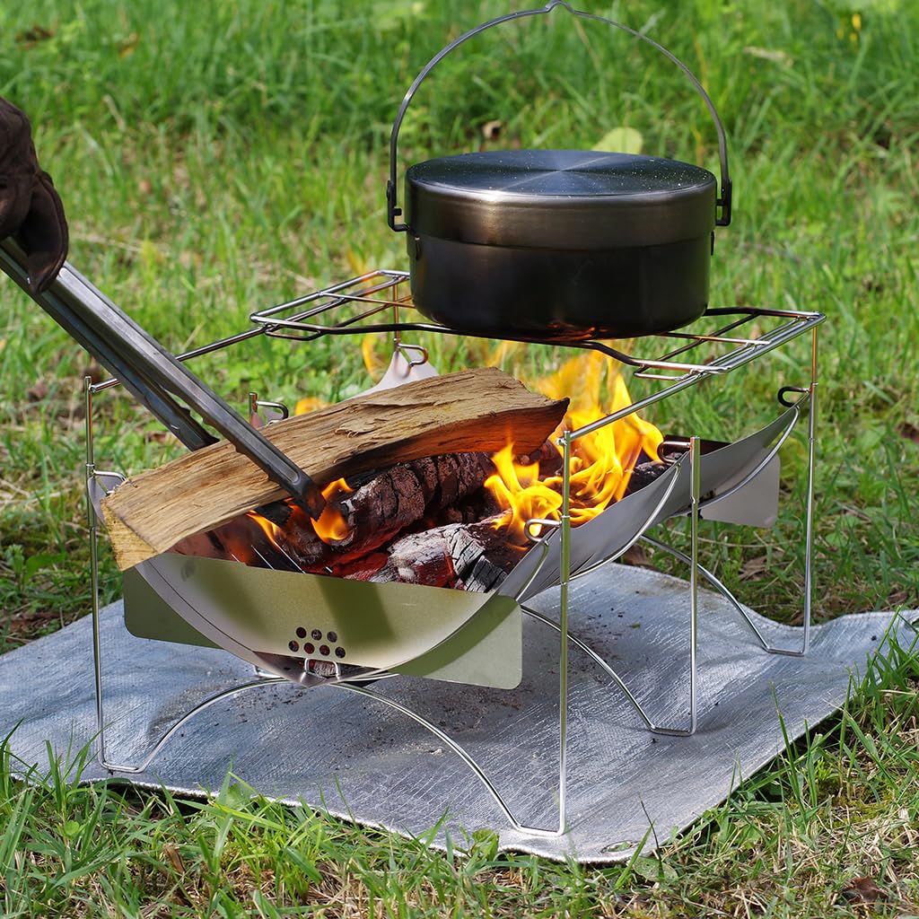 Amazon.co.jp: belmont（ベルモント） BM-546 焚き火台 TABI BASE 日本