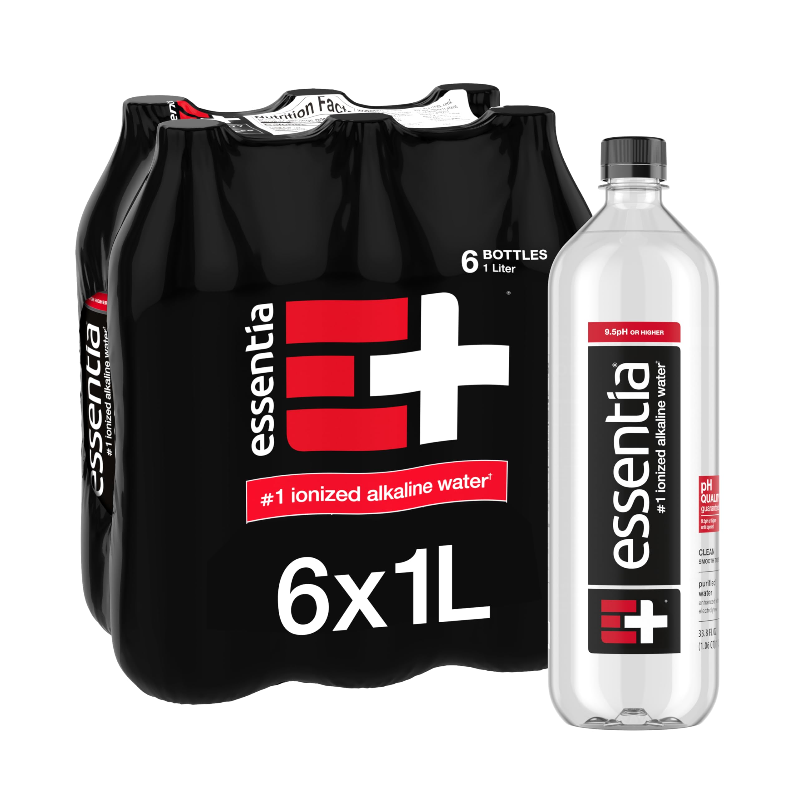 Amazon.com: Essentia Water Ionized Alkaline Water 6 Pack, 33.8 FZ
