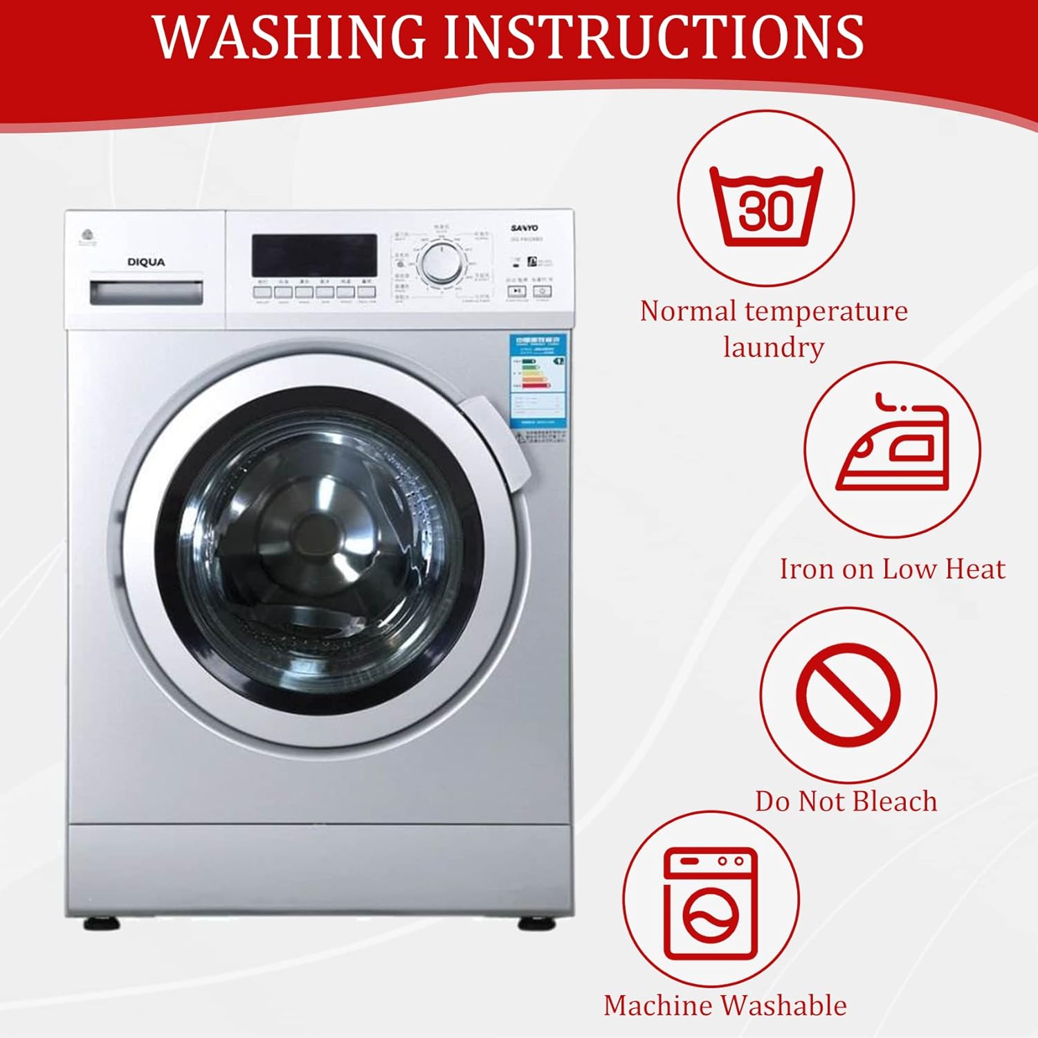 8 Pack 6FT Spandex Table Covers Washable Wrinkle Resistant Stretch Table Cloth for Folding Table Wedding Party Birthday Banquet Bar Events（Red）