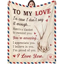 Birthday Gifts for Girlfriend, to My Love Anniversary Blanket, Romantic I Love You Present for Her Girlfriend Wife Boyfriend Husband Fiance, Valentine&rsquo;s Day Ideas