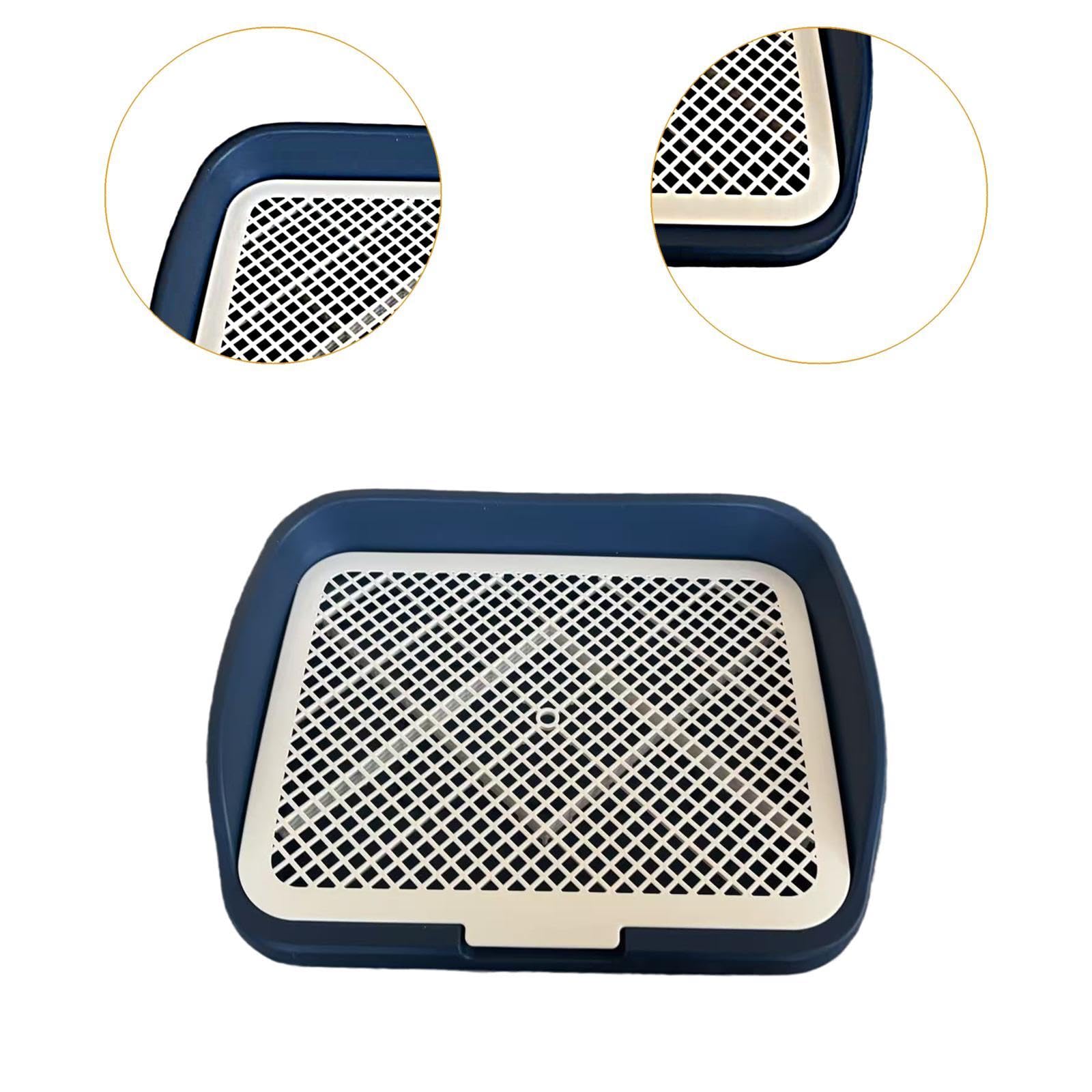 Bandeja Sanitaria para Perros Arenero Reutilizable Inodoro para Cachorros Y Orinal Que Protege Suelos Y Mantiene Patas Limpias Adecuado para Entrenami