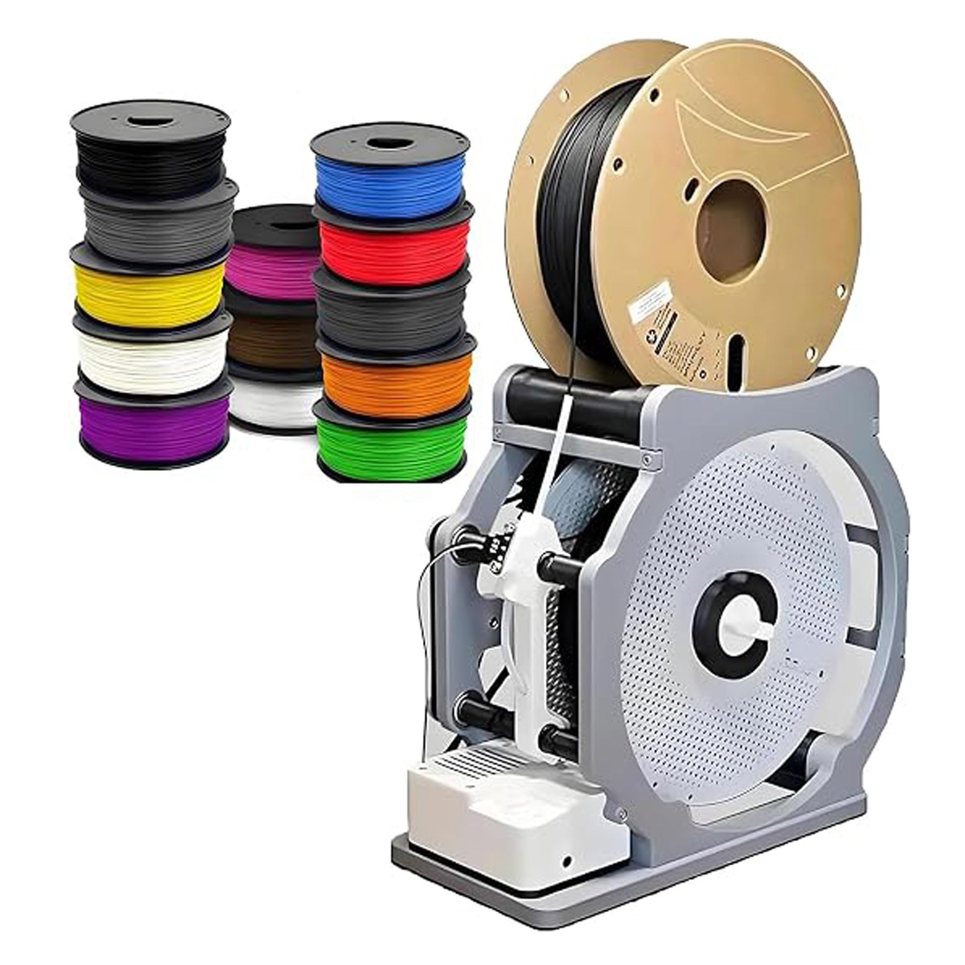Sghjuy Au Standard 3D Industrial Filament Respooler ,32X30x19cm