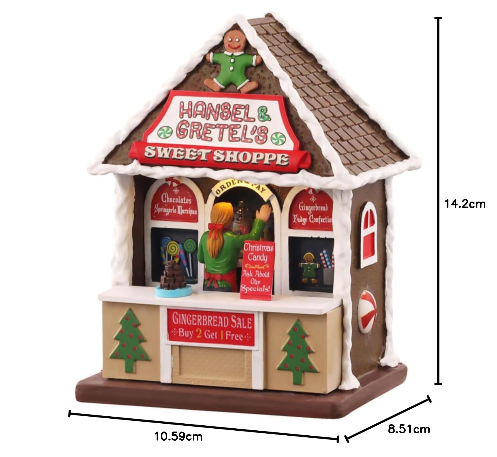 Lemax - Hansel & Gretel's Sweet Shoppe, B/o (3v)