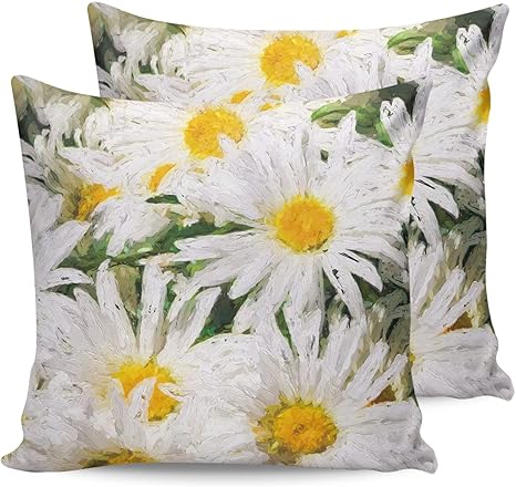 daisy cushion covers