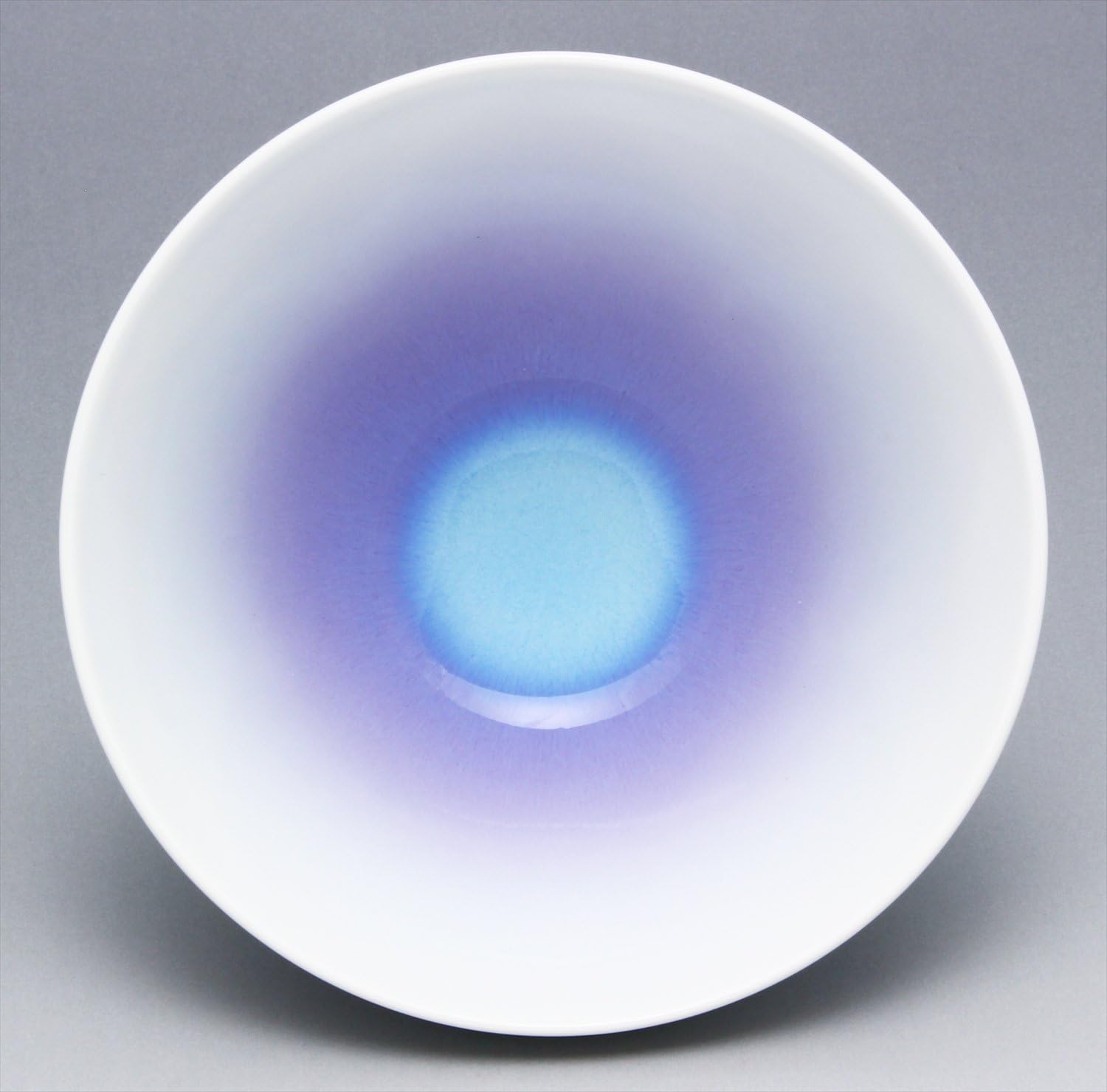 Arita Ware 03710 Rice Bowl, Fujimaki Kiln WANOKA Flower Shape, Purple, Present, Gift (Comes in a Presentation Box), Microwave Safe, Dishwasher Safe