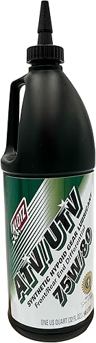 Miniatura 5 de Klotz ATV UTV SXS 80W-90 Líquido diferencial de extremo delantero y trasero sintético Klotz lubricante  32 onzas  Protección diferencial de