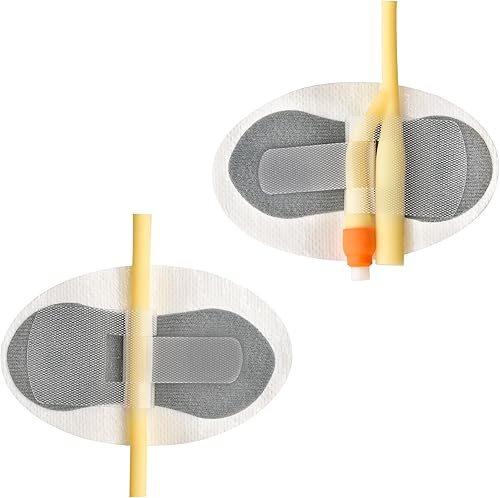 Miniatura 7 de 12 PIEZAS Dispositivos de estabilización de catéter, suministros de catéter Foley, adhesivo autoadhesivo para porta bolsa de pierna de catéter Azul