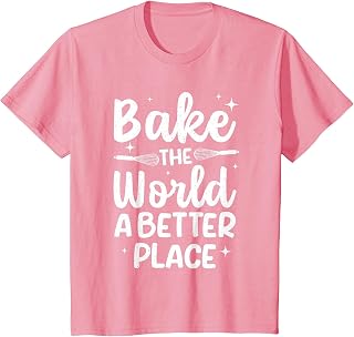 Cool Baking Design for Men Women Cake Baker Dessert Baking T-Shirt
