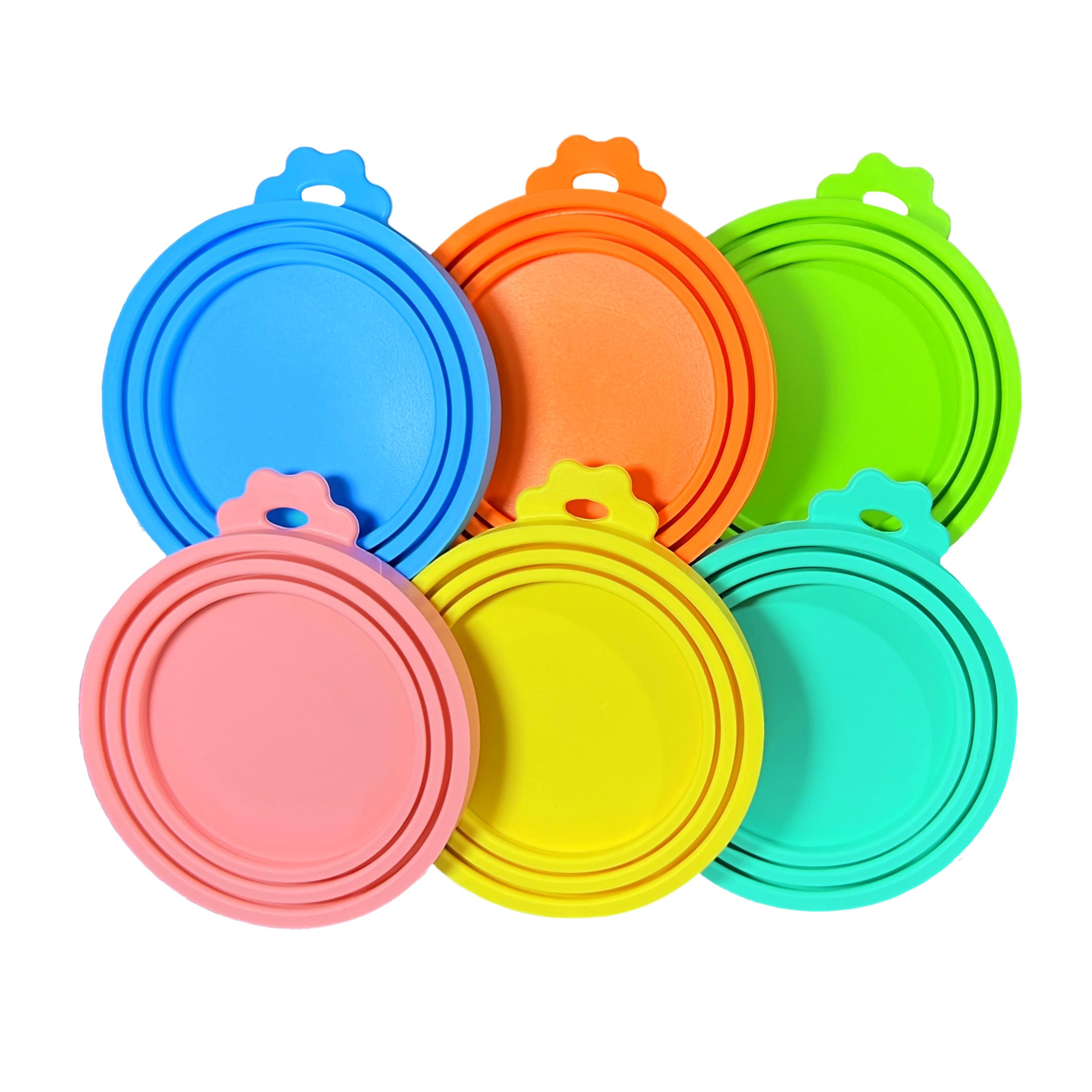 - MoPawKT- Silicone Can Covers, Cat & Dog Food Can Covers Lids, Universal 3 Sizes for Most of Food Cans from 3-15 oz, BPA Free, Reusable (Set of 6 lids)