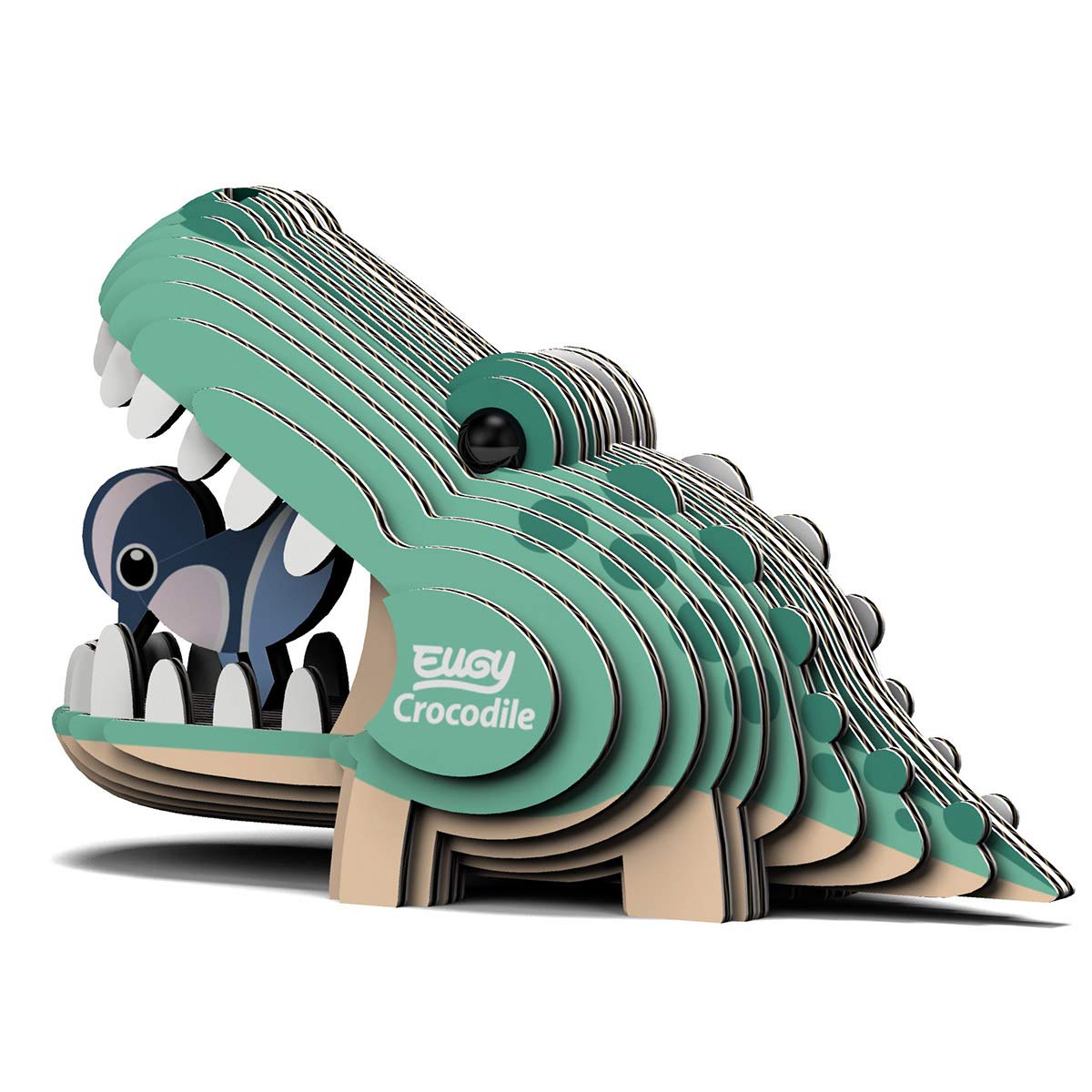 Eugy Alligator 3D Puzzle, 22 Piece Eco-Friendly Educational Learning Puzzles For Kids 6 , Jigsaw Puzzles - Canada