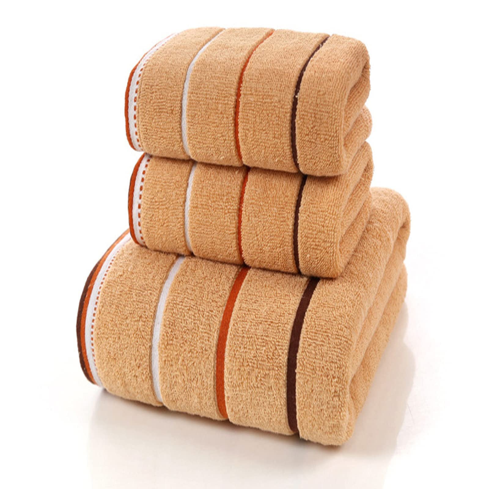 Juegos de toallas de algodón familiar con albornoz absorbente para el baño diario de adultos