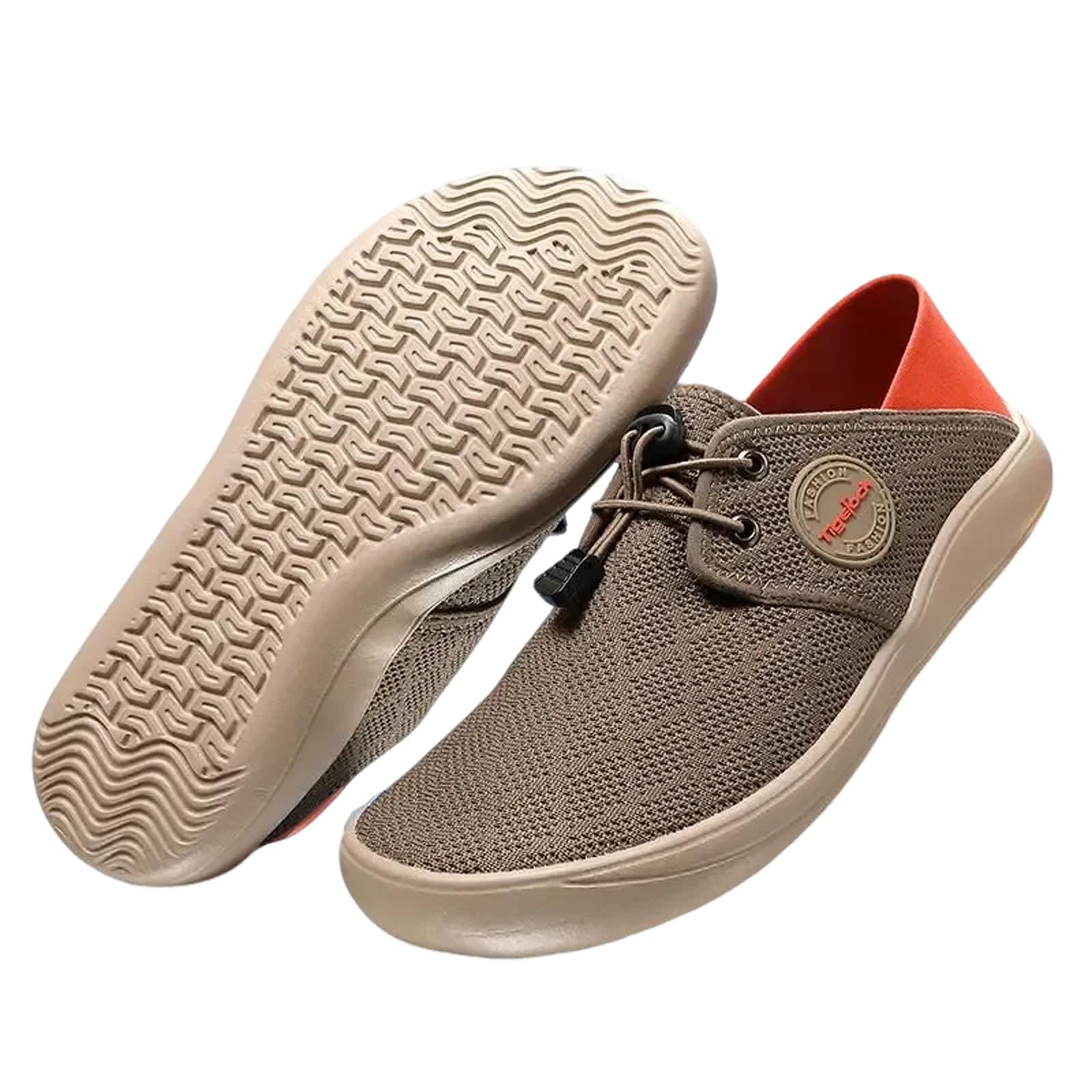 Men's Barefoot Shoes Wide Toe Box Zero Drop Minimalist Trail Running Shoes - Gym Training Shoes for Hiking Walking Water