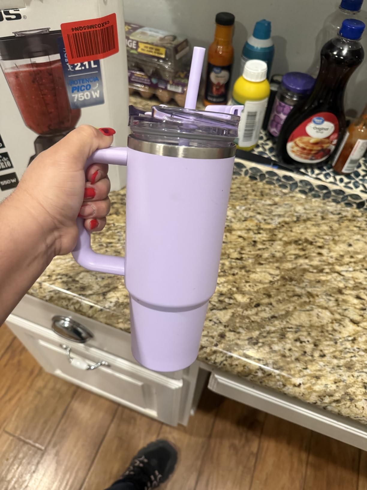 Customer-submitted SUNWILL tumbler photo
