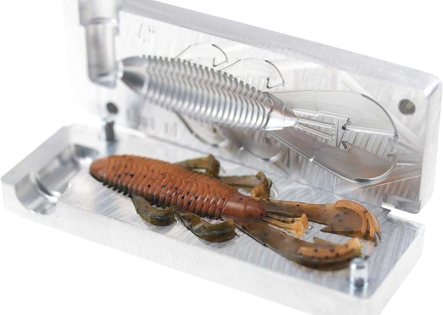 Soft Plastic Lure Mold Googan Bandito Bug 4'' (CNC Aluminum)