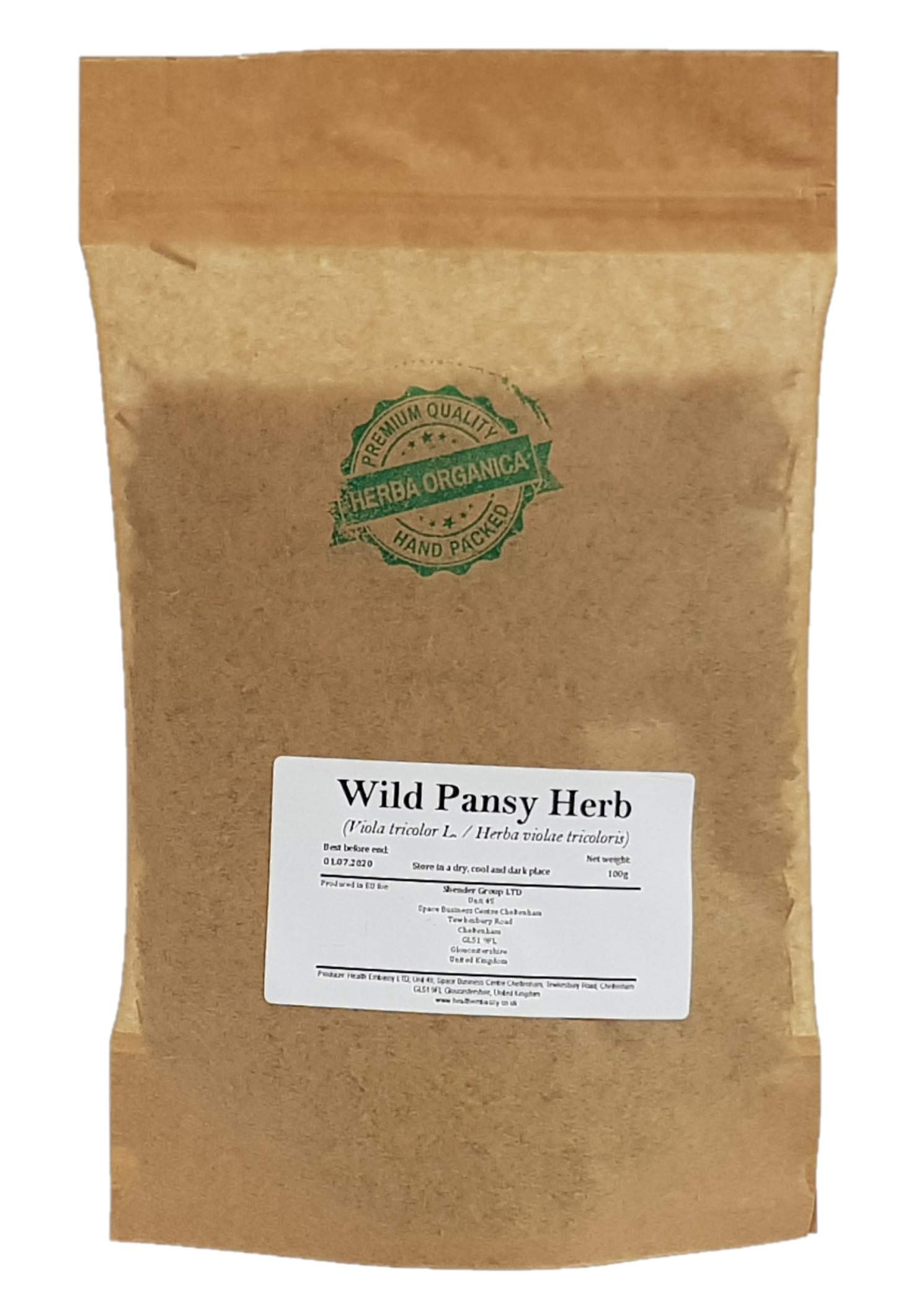 Wild Pansy Herb - Viola Tricolor L - Herbal Tea (50g)