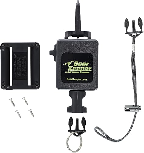 Miniatura 5 de Gear Keeper Locking Large Scuba Dive Light & Camera Retractor - Scuba Gear with Heavy-Duty Snap Clip Mount & QC-II Split Ring Accessory - Scuba