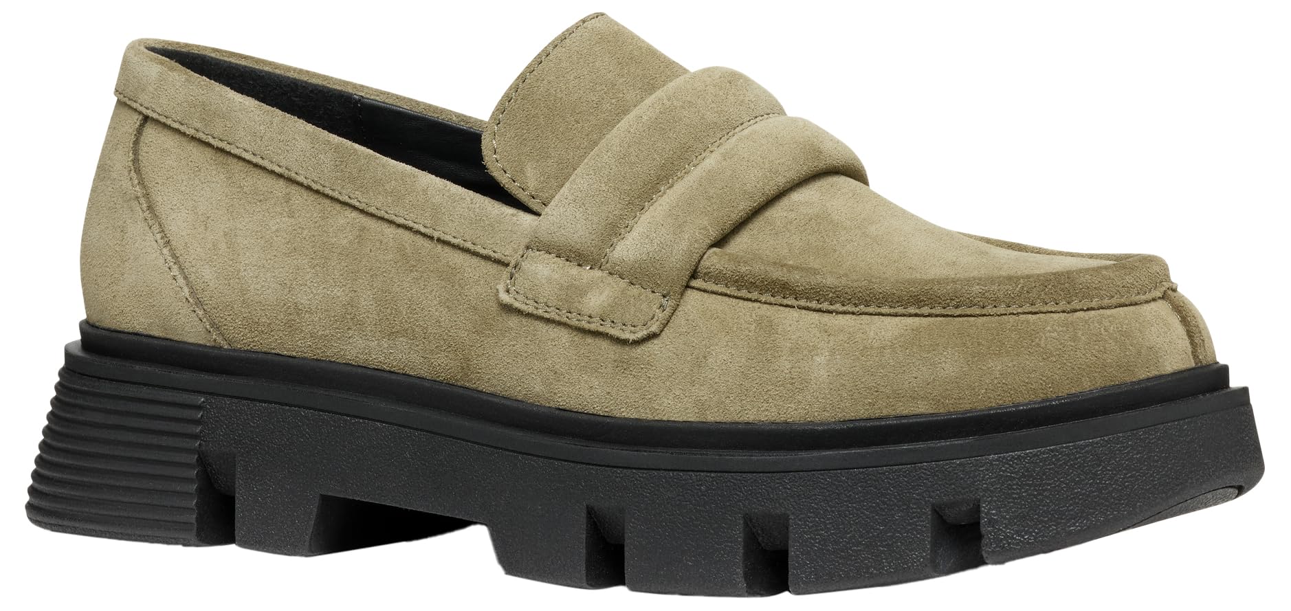 Geox Women's D Vilde C Moccasin, Musk, 4 UK