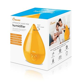 Amazon.com: Crane Ultrasonic Cool Mist Humidifier for