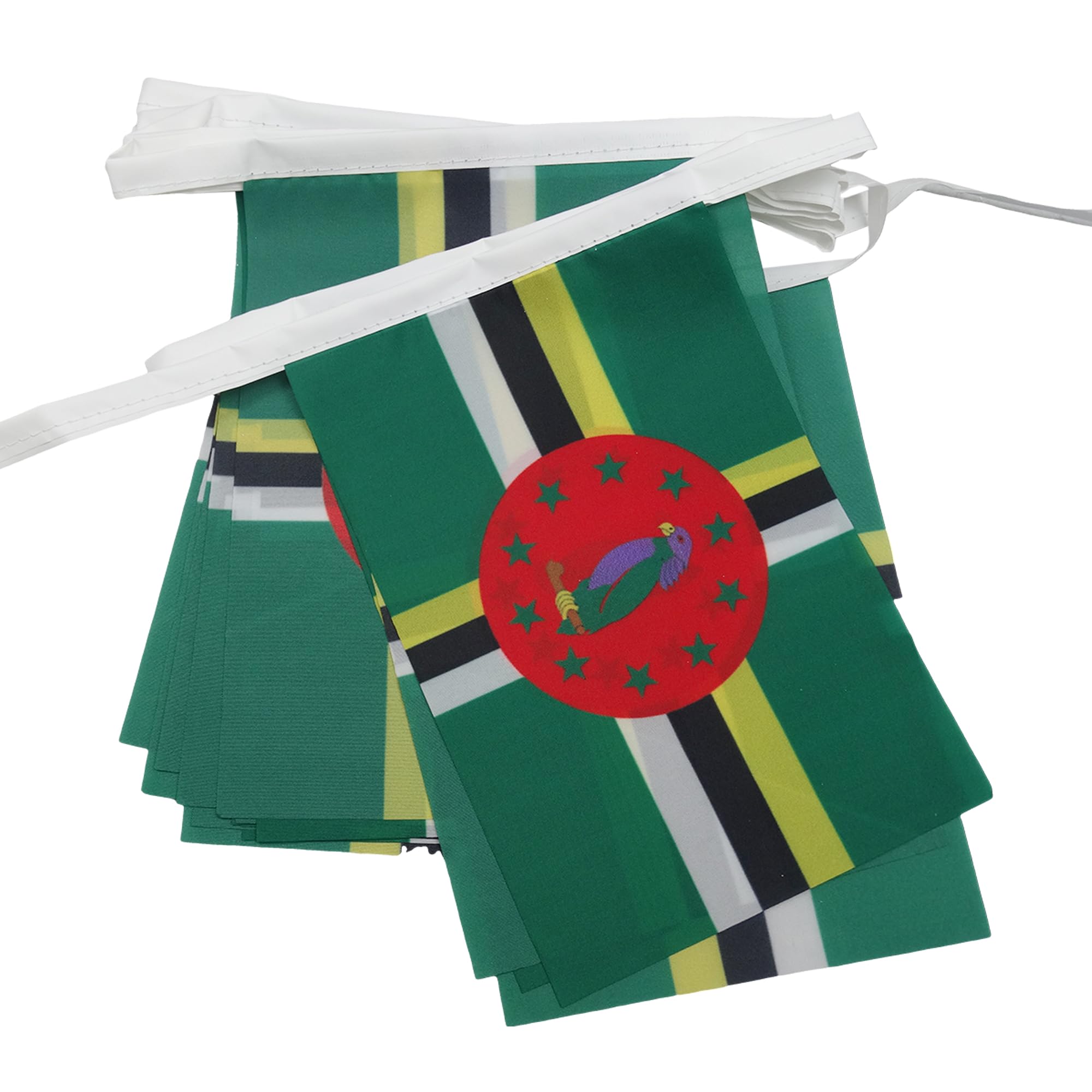 AZ FLAG Guirnalda 6 Metros, 20 Banderas de Ecuador 21x15 cm, Bandera Ecuatoriana 15 x 21 cm - Banderines — view 105