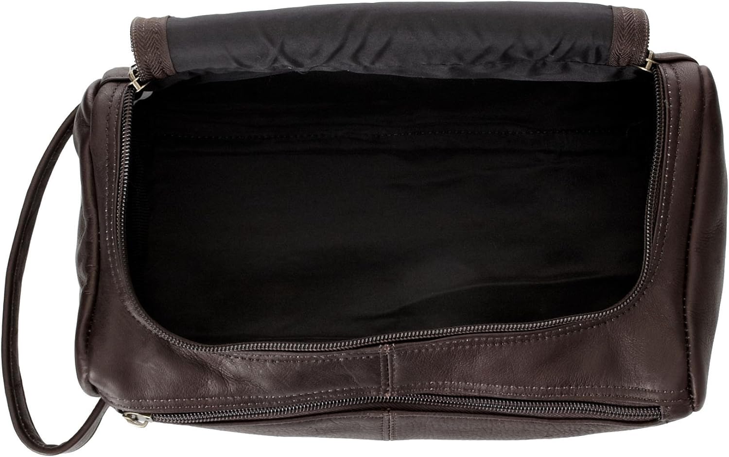 David King & Co. Shave Kit U-Shaped Opening, Cafe, One Size