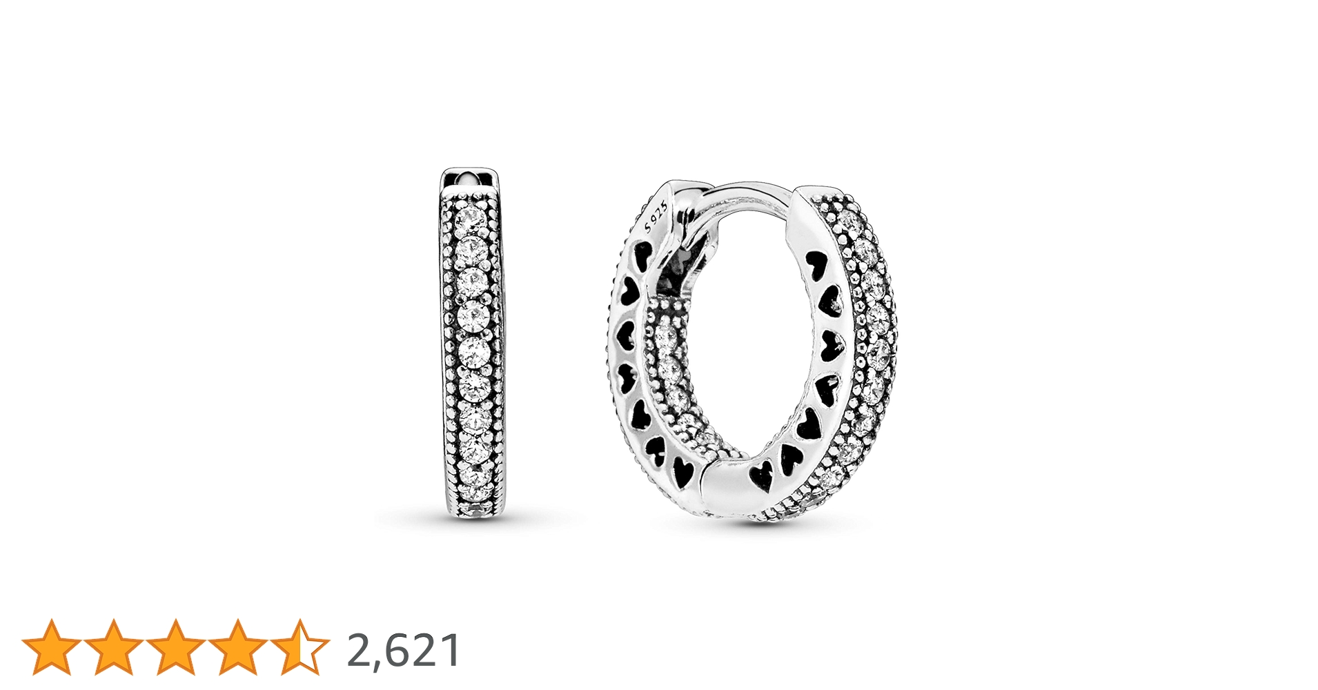 Amazon | [パンドラ] Pandora Hearts of Pandora フープピアス