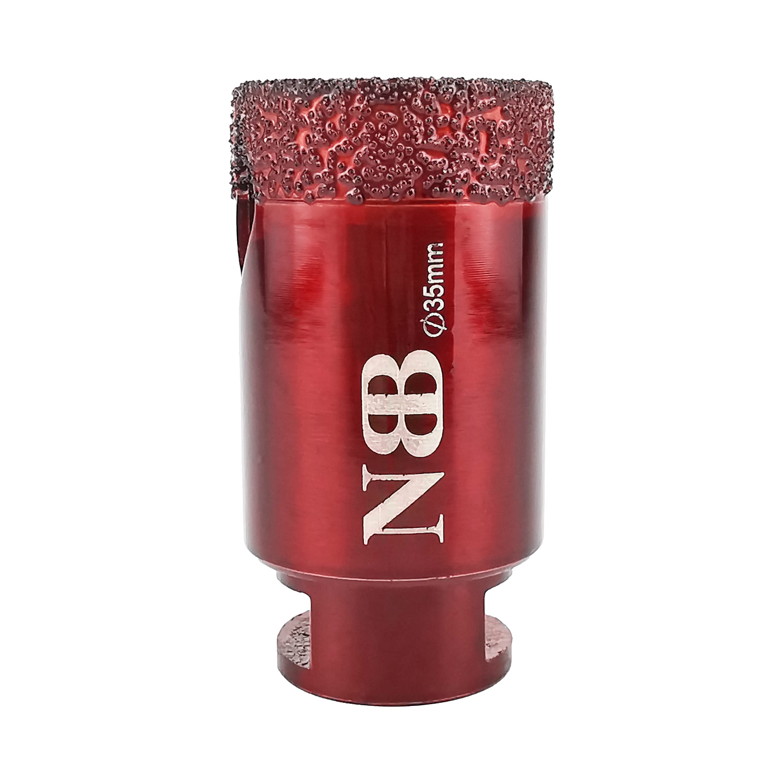 NBB Sega a tazza diamantata con M14, per foratura professionale a secco o ad umido su porcellana dura, ceramica, piastrelle, granito, marmo, veloce, durevole, per smerigliatrice angolare(1,35mm)
