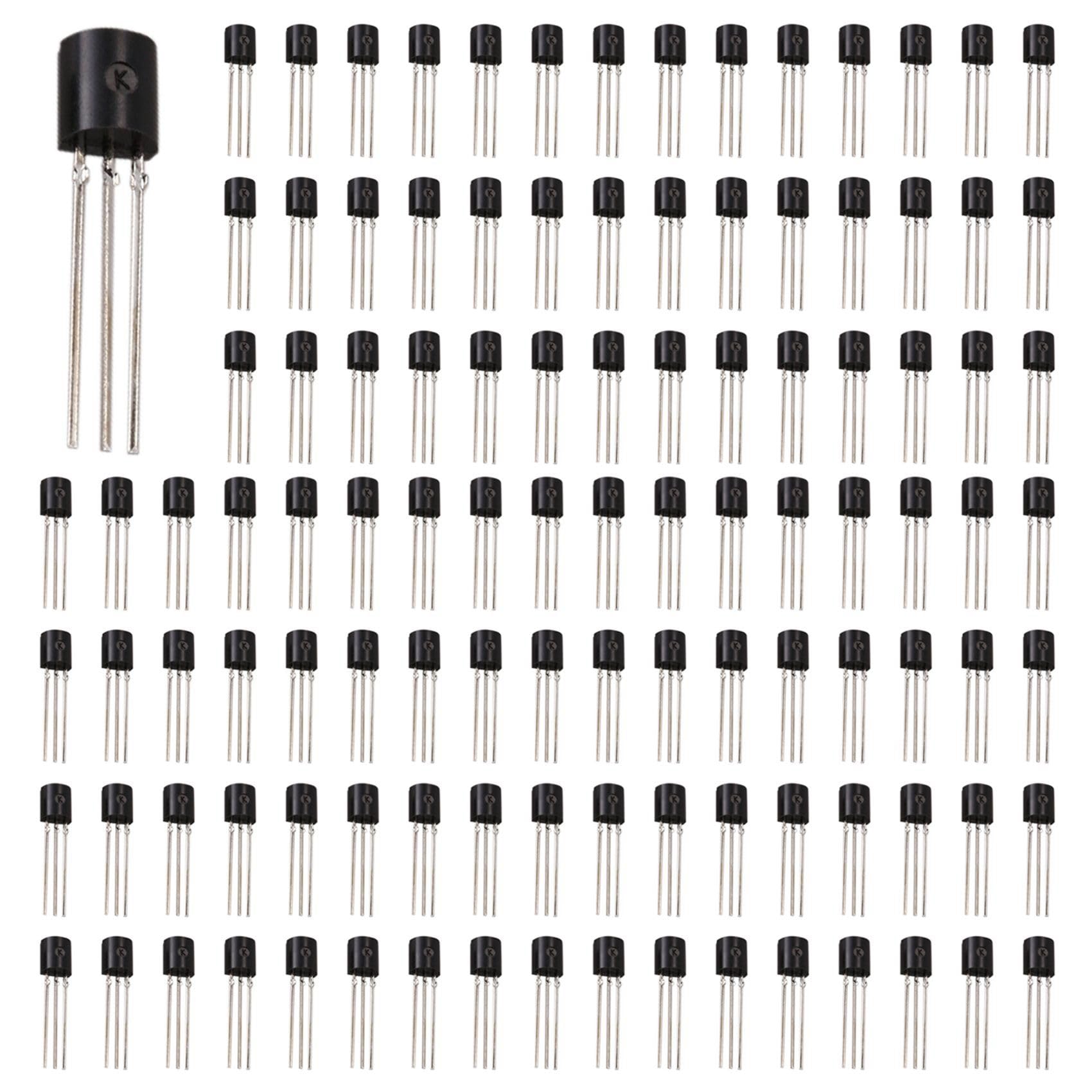 Jnchdghwa As Shown 500Pcs Bc547 To-92 Npn Transistor