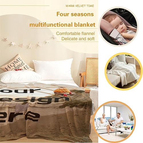 Miniatura 4 de Manta personalizada para subir imagenfoto, manta personalizada para dormitorio, sala de estar, decoración del hogar, 30 x 40 pulgadas
