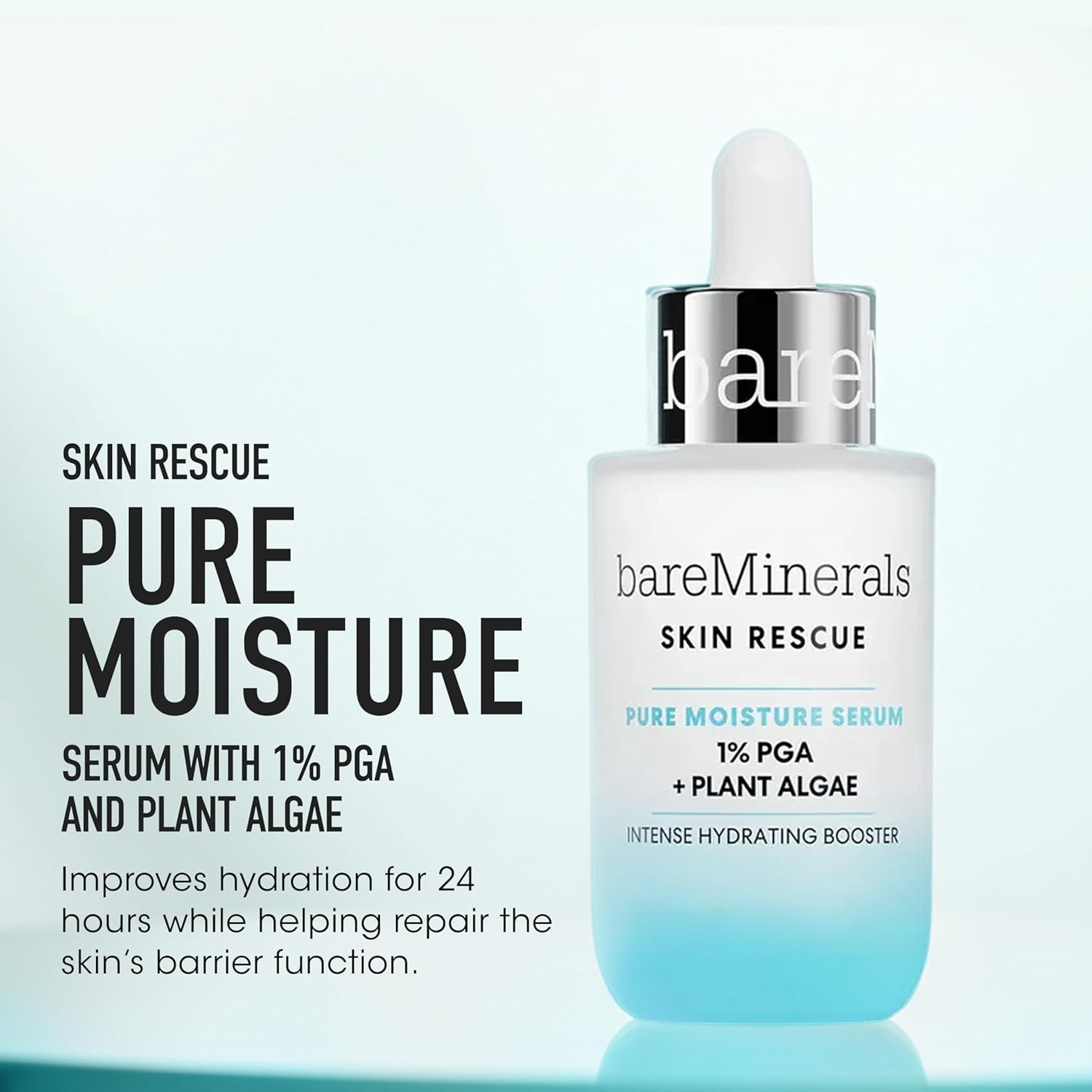 bareMinerals Skin Rescue Face Serum, Improve Skin Condition in 1 Week, Tested on Sensitive Skin, Vegan, 1 Fl Oz - Image 2