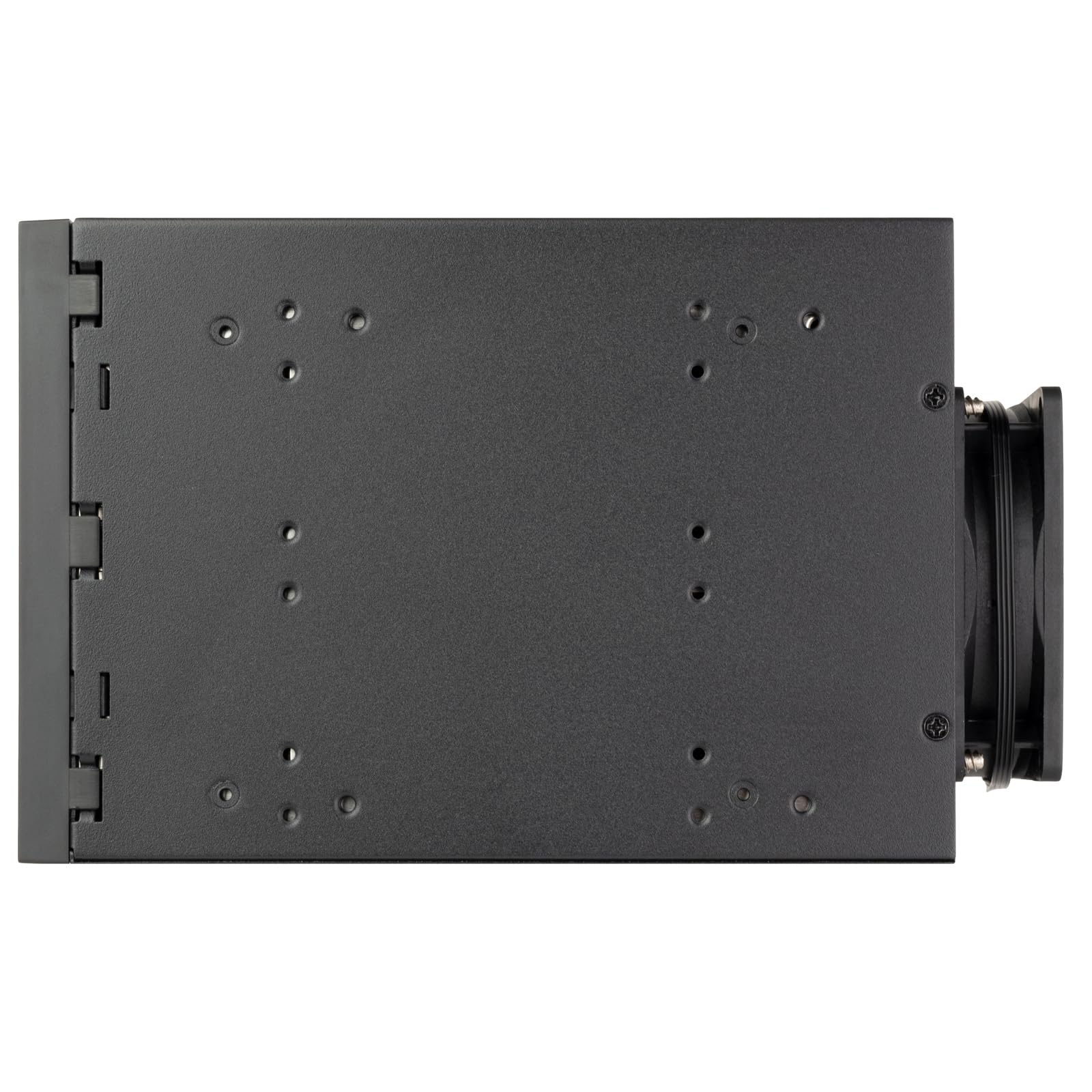 Silverstone SST-FS305B-E - DREI-5,25-Zoll-Geräte-Einschub-auf-fünf-3,5-Zoll-SAS-12G/SATA-6-Gbit/s-Hot-Swapping-Adapterkäfig, SST-FS305B-E (Schwarz+Schwarz)