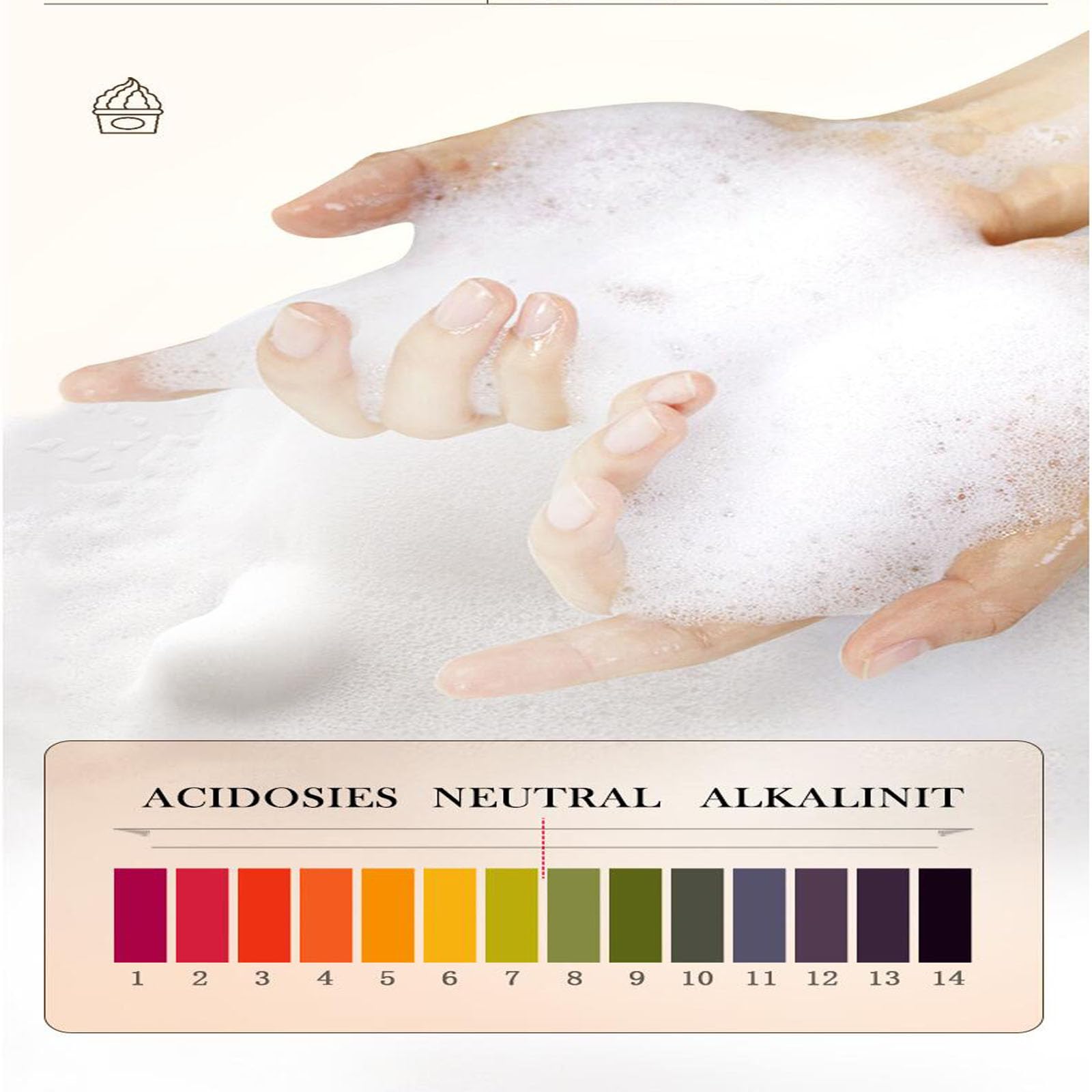 Detergente schiumogeno per riso, detergente esfoliante delicato per il viso con spazzola in silicone, detergente idratante profondo per il viso al riso, detergente nutriente e idratante per la cura