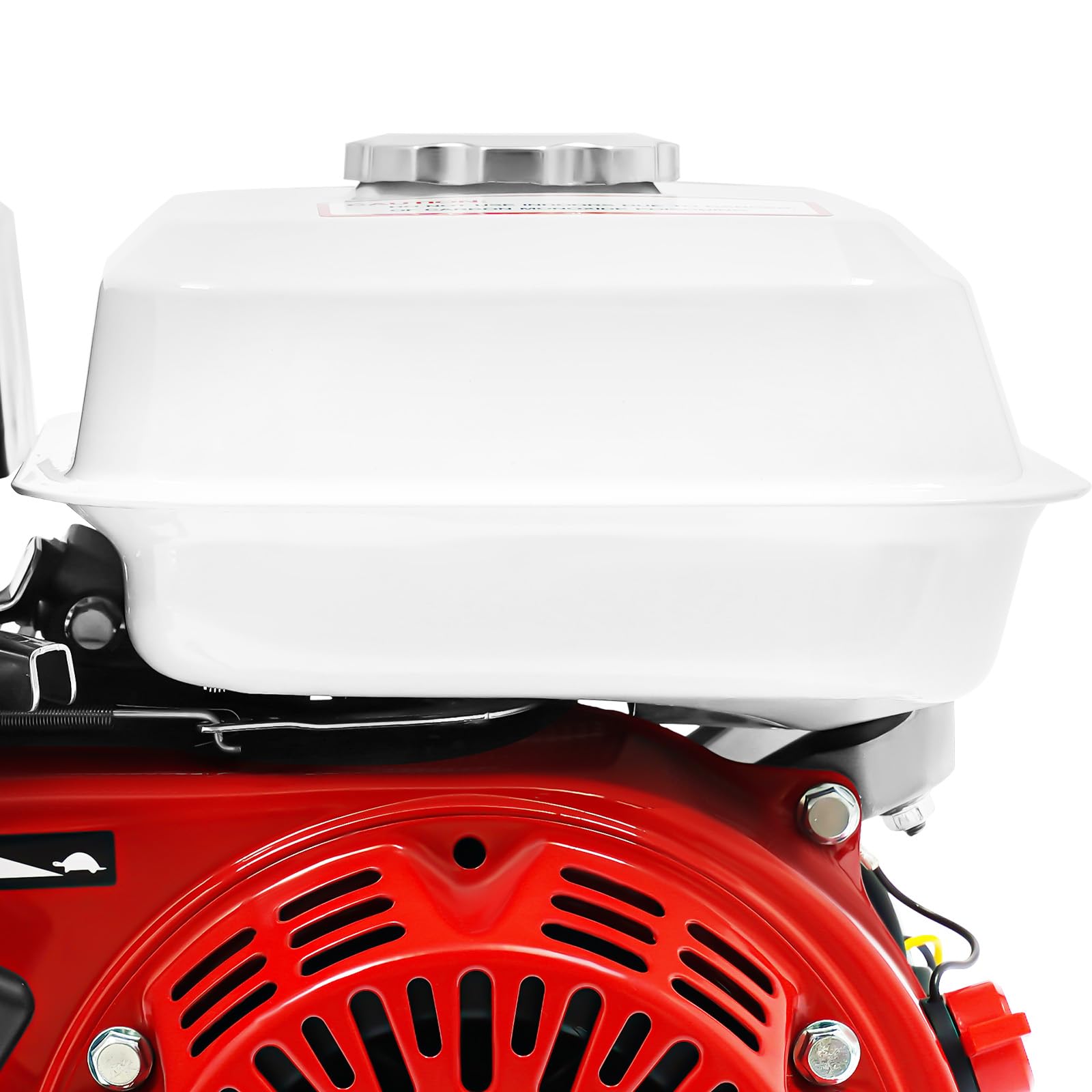 Moteur à Essence 4 Temps 7,5 CV (3000 W), 212 cc, OHV, 3600 tr/min, Démarrage Lanceur Manuel, Réservoir 3,6 L, Arbre 20 mm, Pour Pompes, Générateurs et Équipements de Chantier