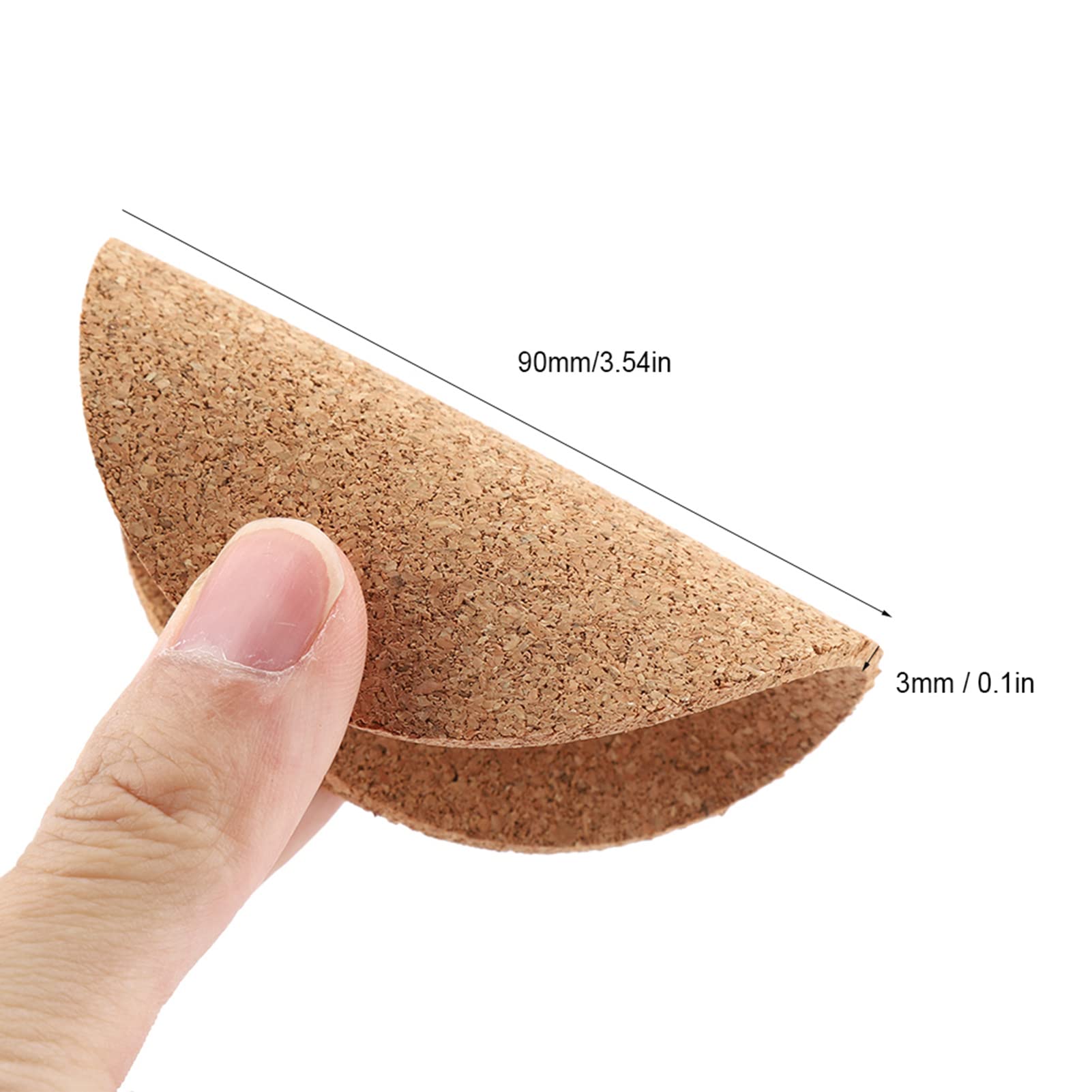 Haofy Posavasos de Madera 200 Uds para Protección Térmica y Antideslizante Mesa Oficina Hogar para Tazas Café, Desayunos Diarios, Reuniones en Casa, Regalos de Boda