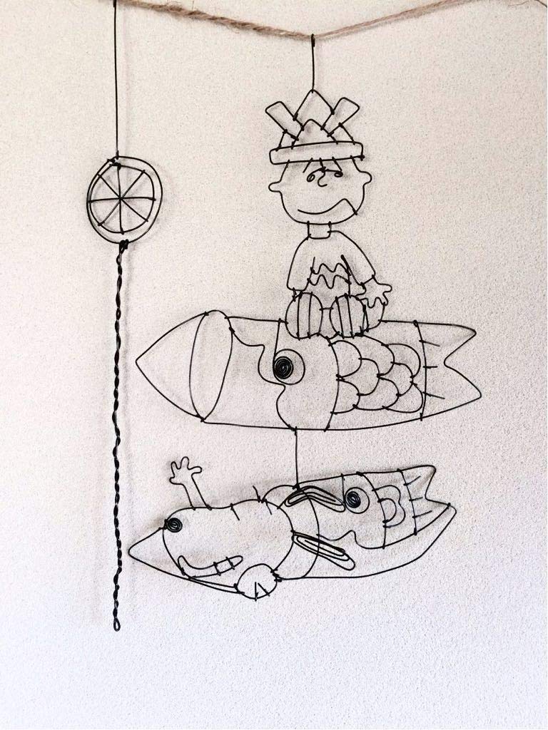 Amazon Co Jp スヌーピー ガーランド 鯉のぼり 年中行事 北欧雑貨 こどもの日 結婚式 披露宴 インテリア雑貨 ワイヤークラフト ワイヤーアート おもちゃ