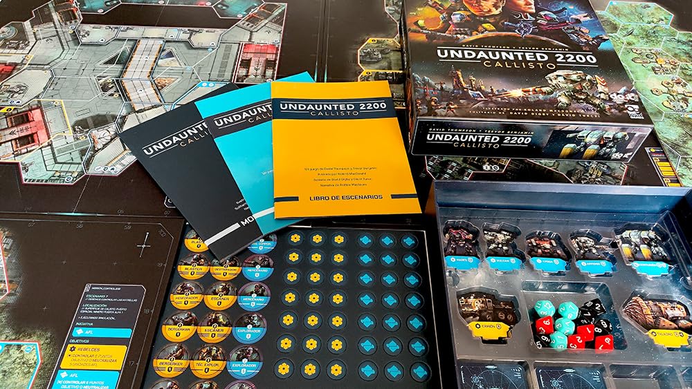 Undaunted 2200: Callisto, Juego de Mesa, A Partir de 14 Años