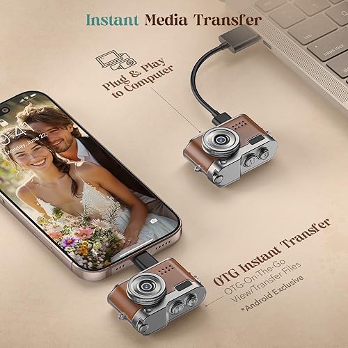 Miniatura 8 de Cámara digital, cámara FHD 1080P, cámara digital de apuntar y disparar para fotografía con tarjeta de 128 GB, cámara digital compacta portátil de 12