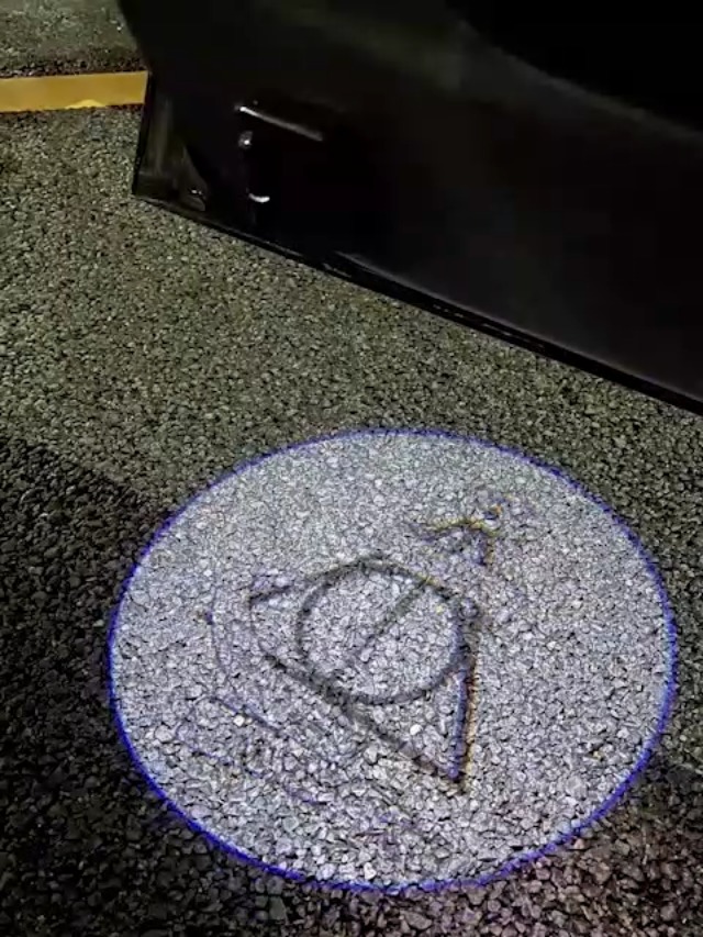 2x Luci Proiettore Personalizzate Per Auto - Logo Su Misura Per Porta O Pozzanghera, Wireless, LED - Foto 5