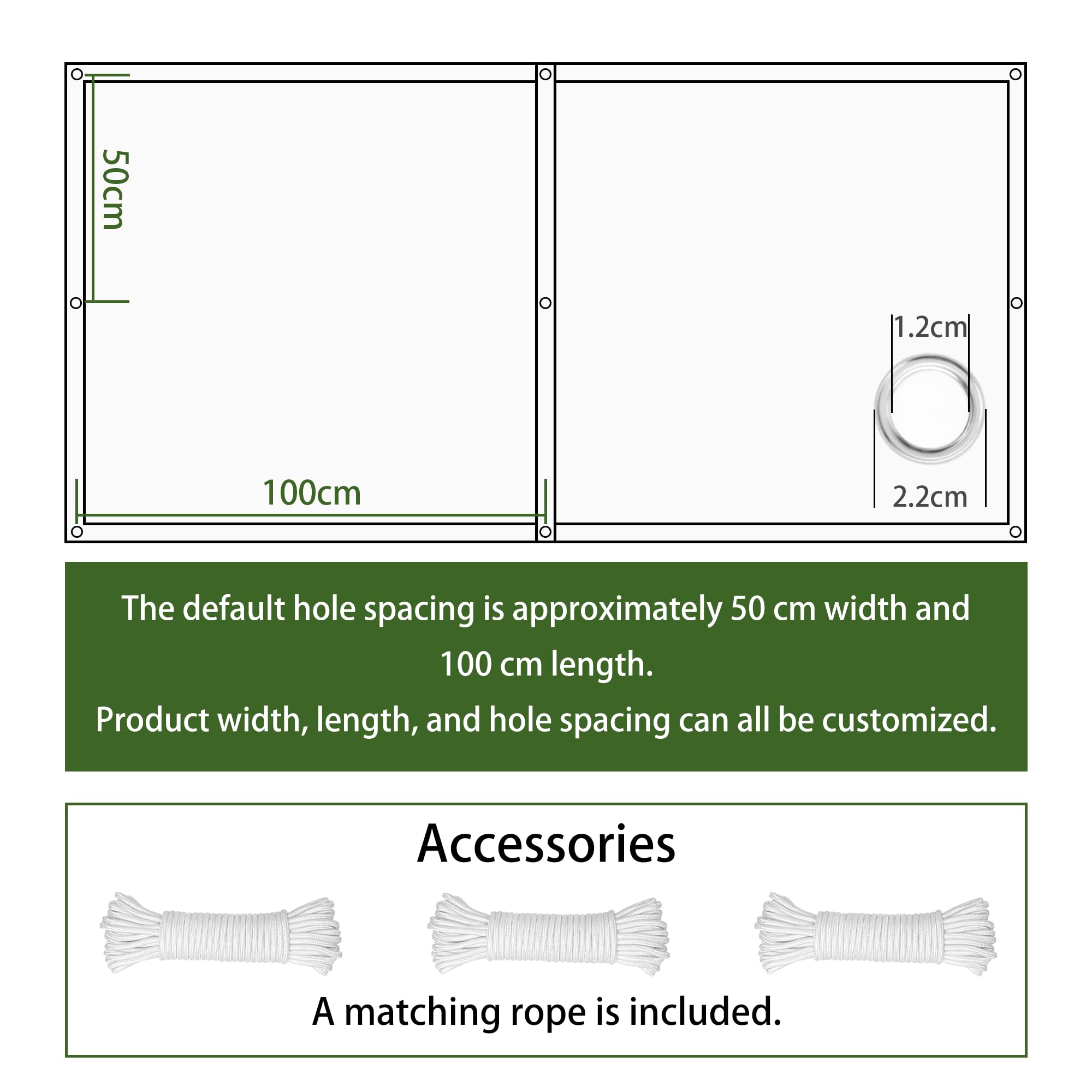 Vela Parasole a Onda Retrattile 300 x 320 cm Senza Foratura Vela Ombreggiante a Onda Retrattile Resistente Agli Strappi per Terrazza, Pergola, Veranda, Giardino, Verde Scuro