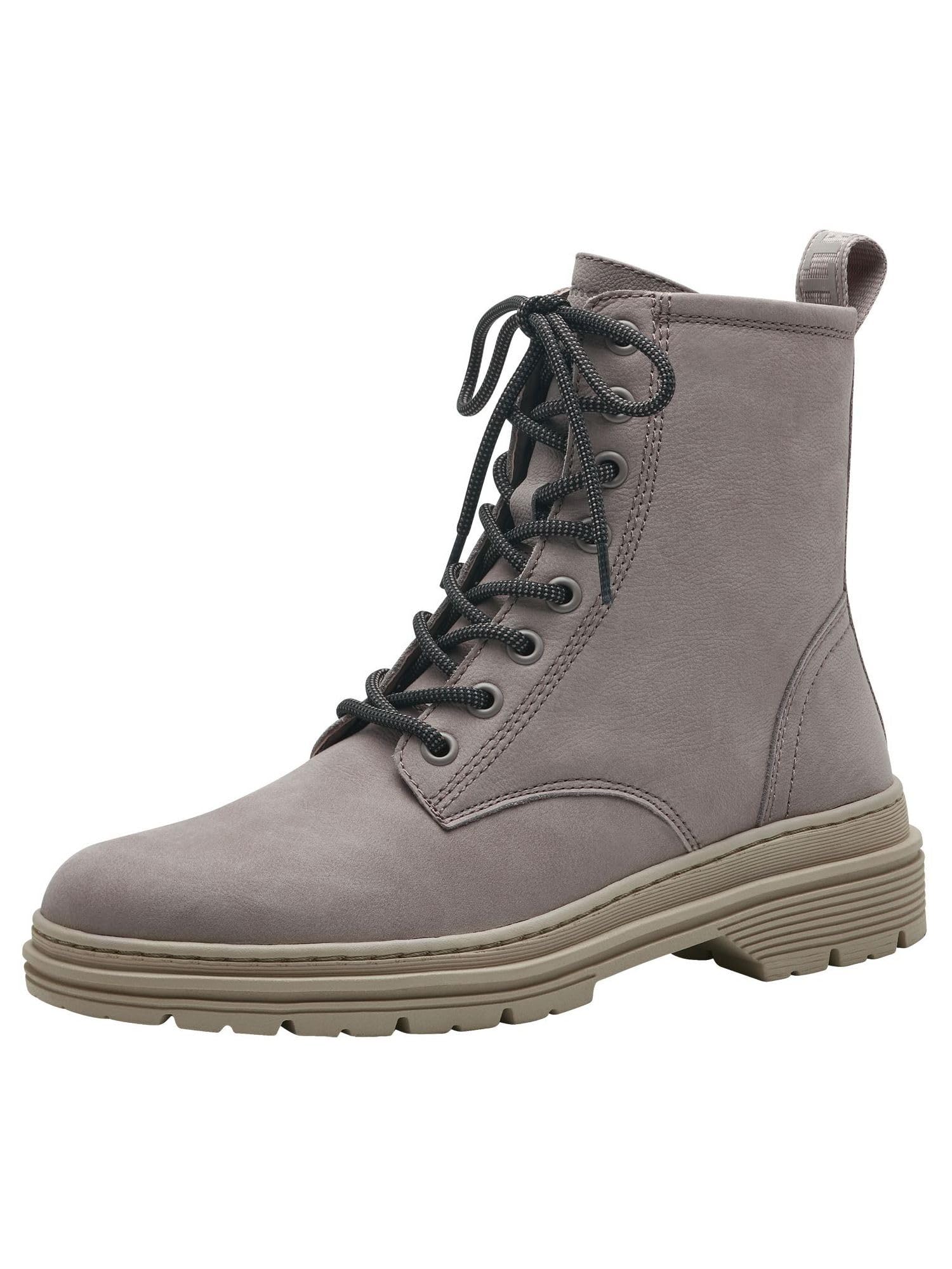 Tamaris Women's Lace-Up Ankle Boots, taupe, 6 UK